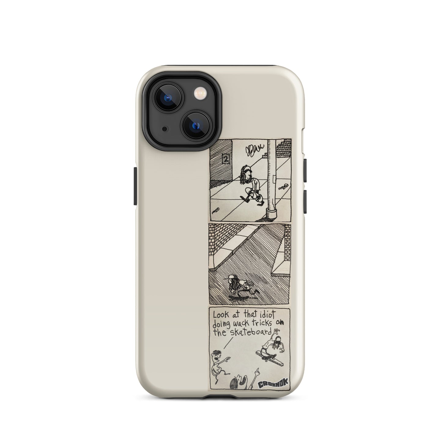 iphone case - skateboarding comics 2308