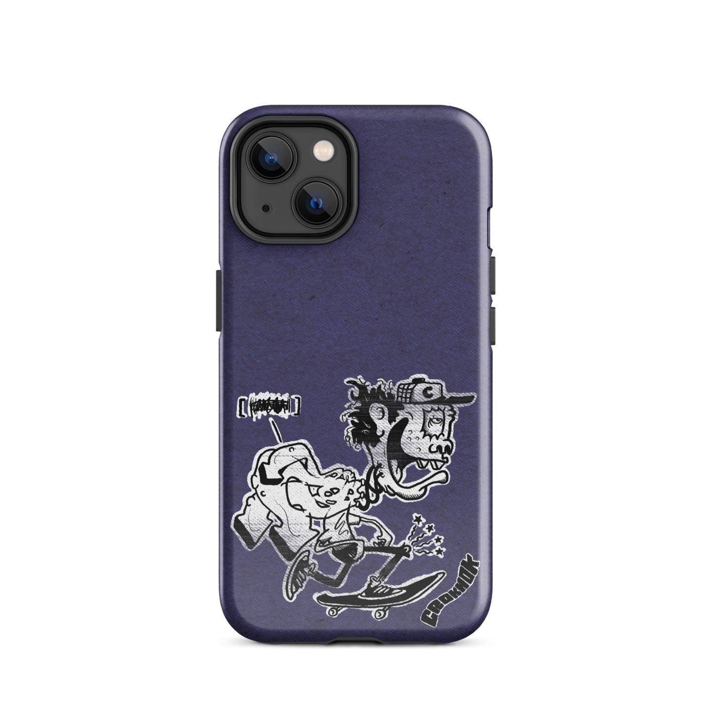 iPhone case - Skateboarding AS0017 Blue