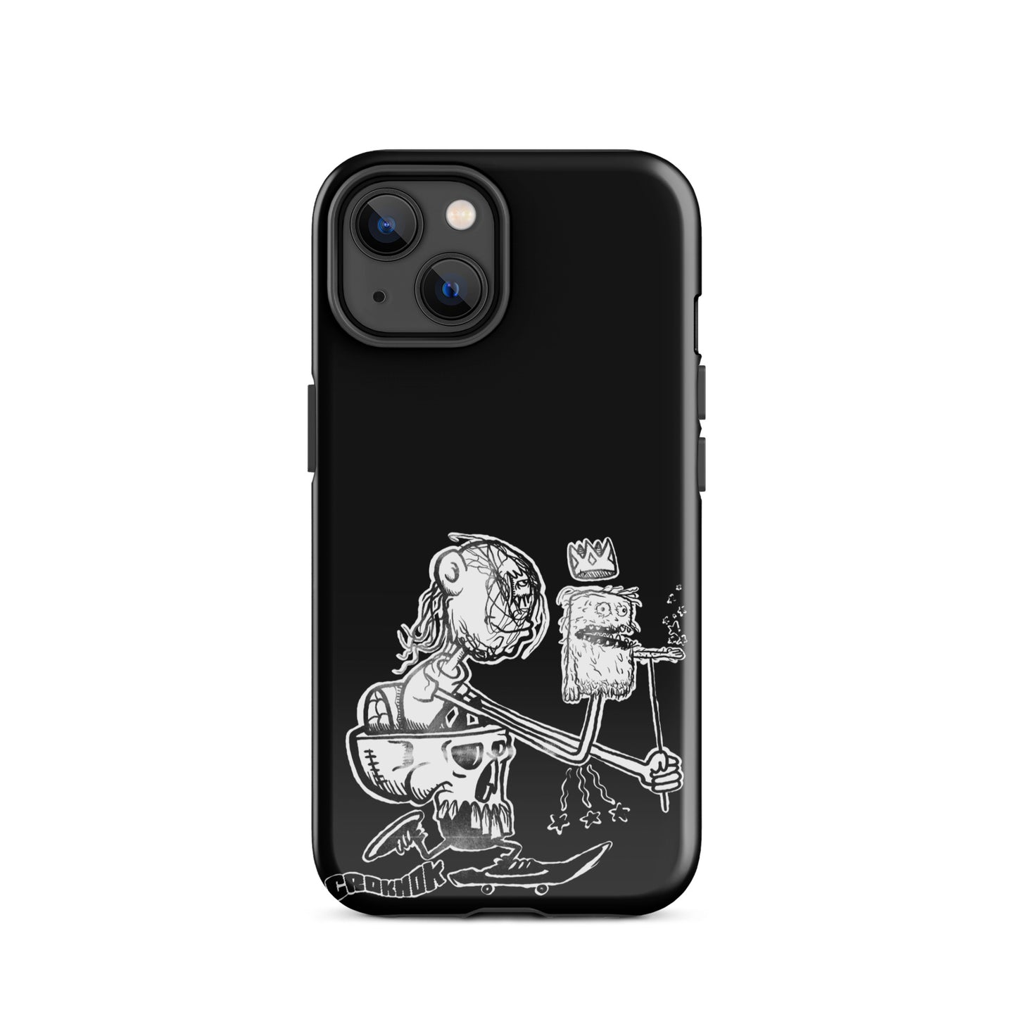 iPhone case - Skateboarding AS0019 Black