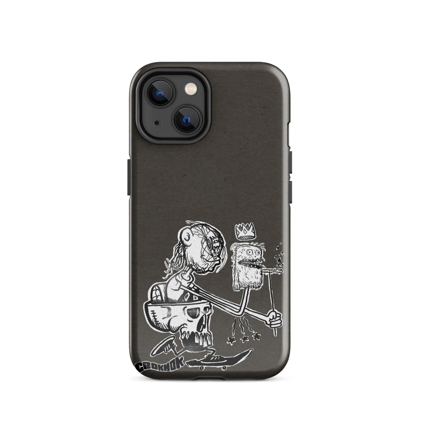 iPhone case - Skateboarding AS0019 Grey