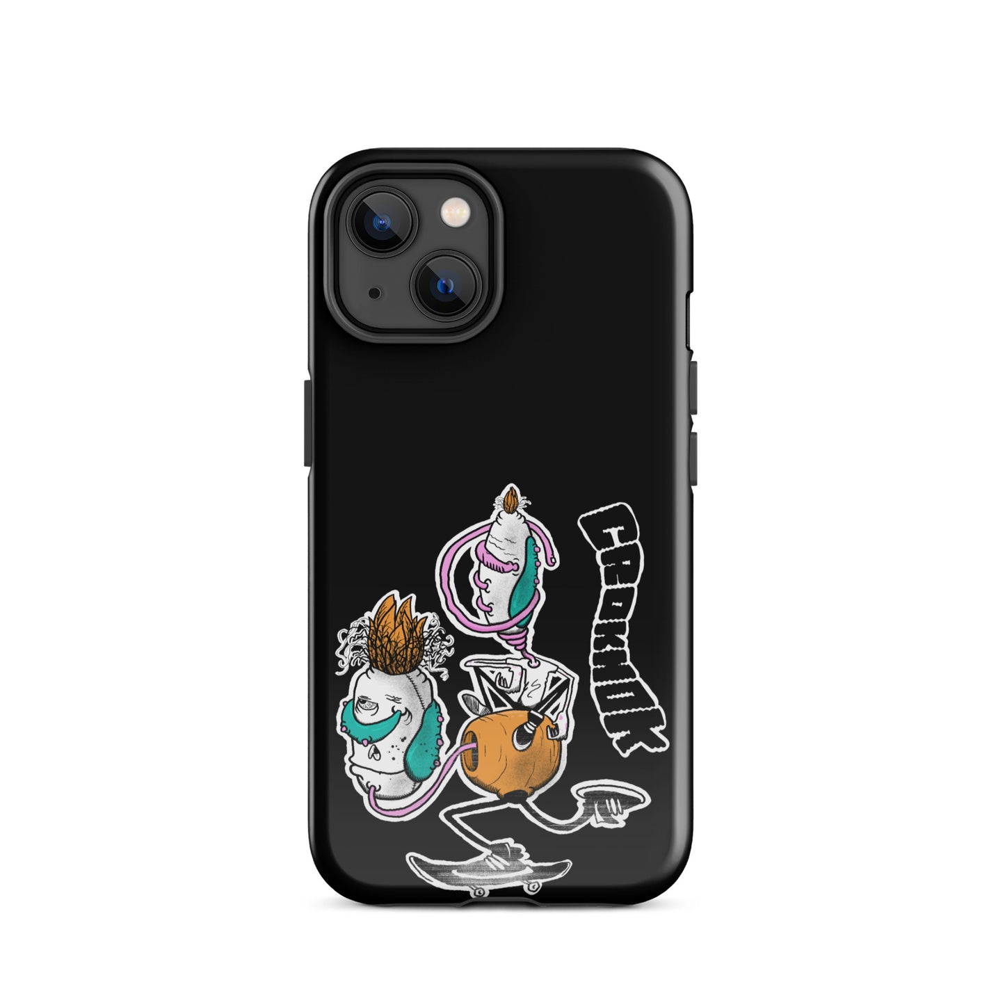 iPhone case - Skateboarding AS0025 Black