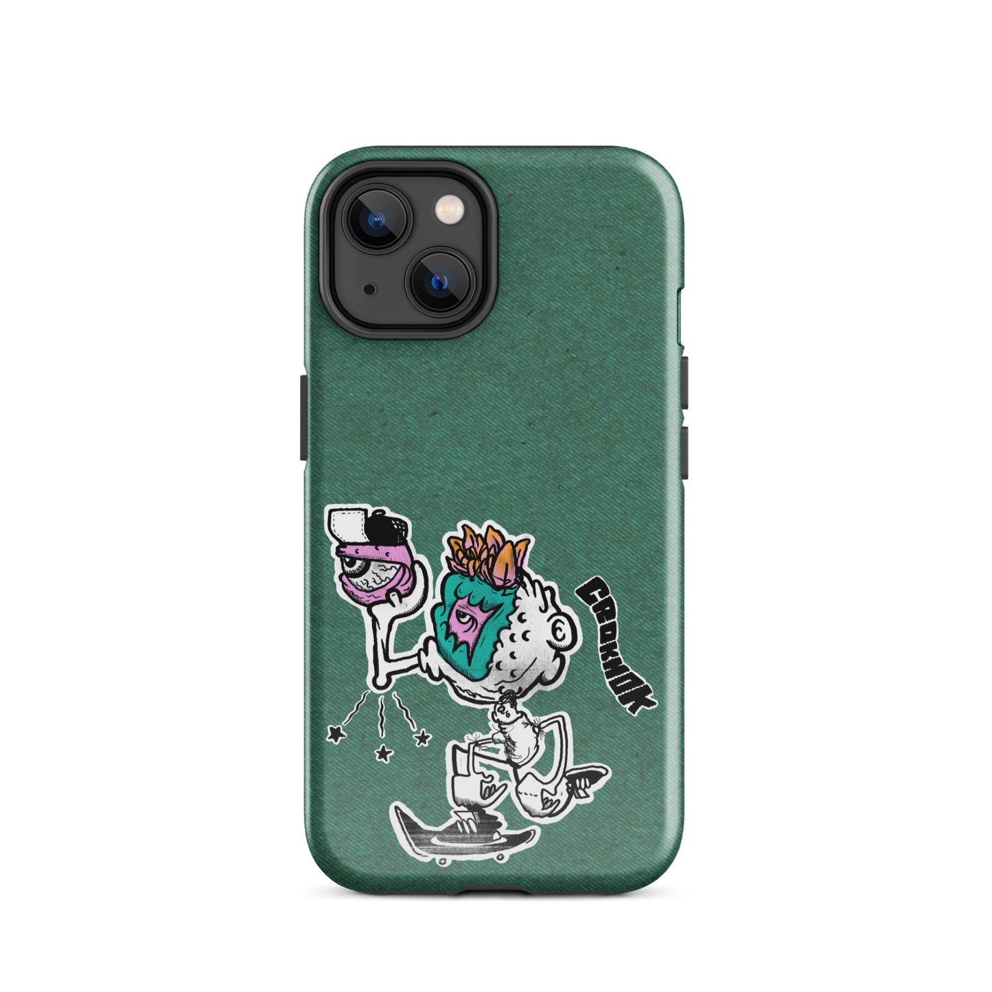 iPhone case - Skateboarding AS0025 Green