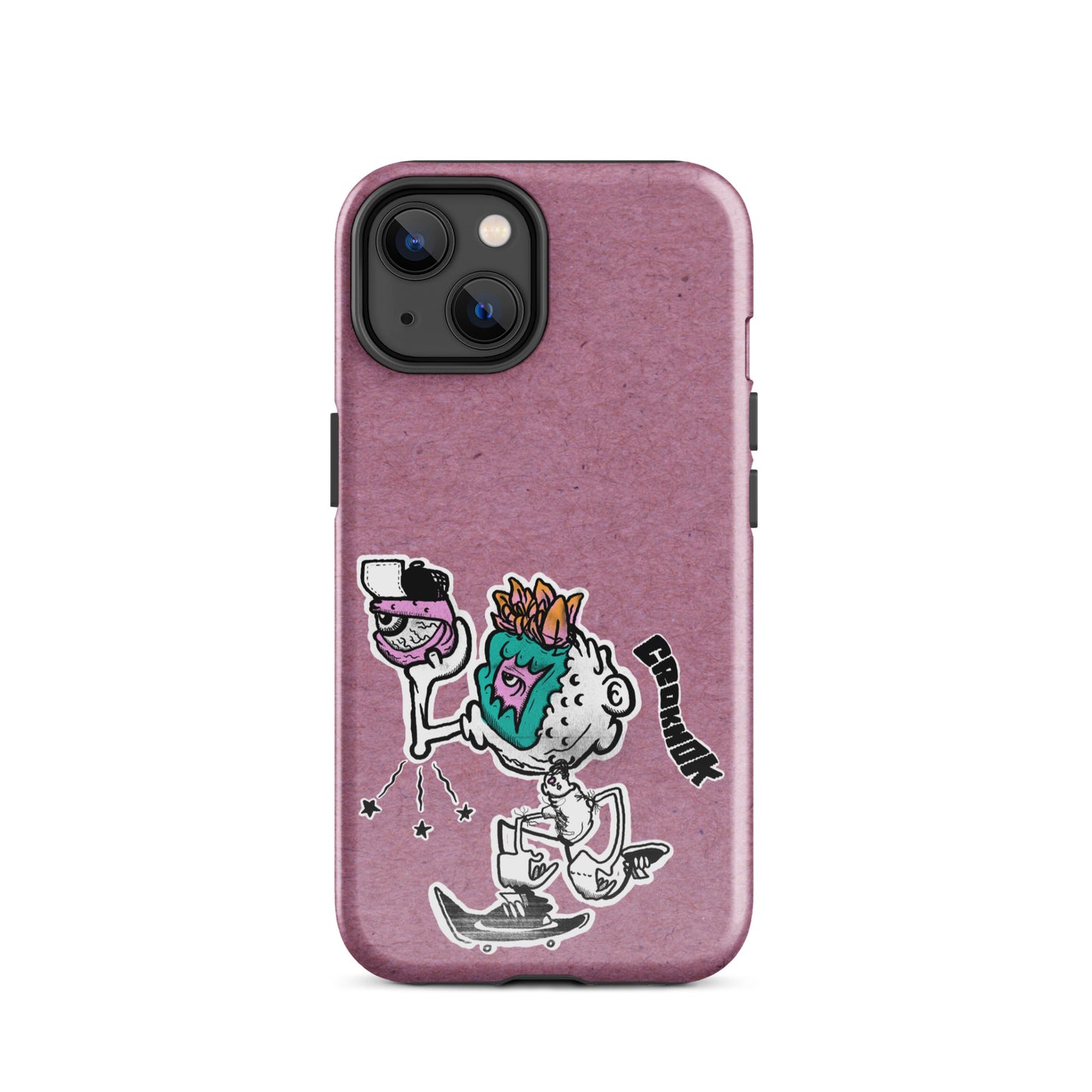 iPhone case - Skateboarding AS0025 Pink