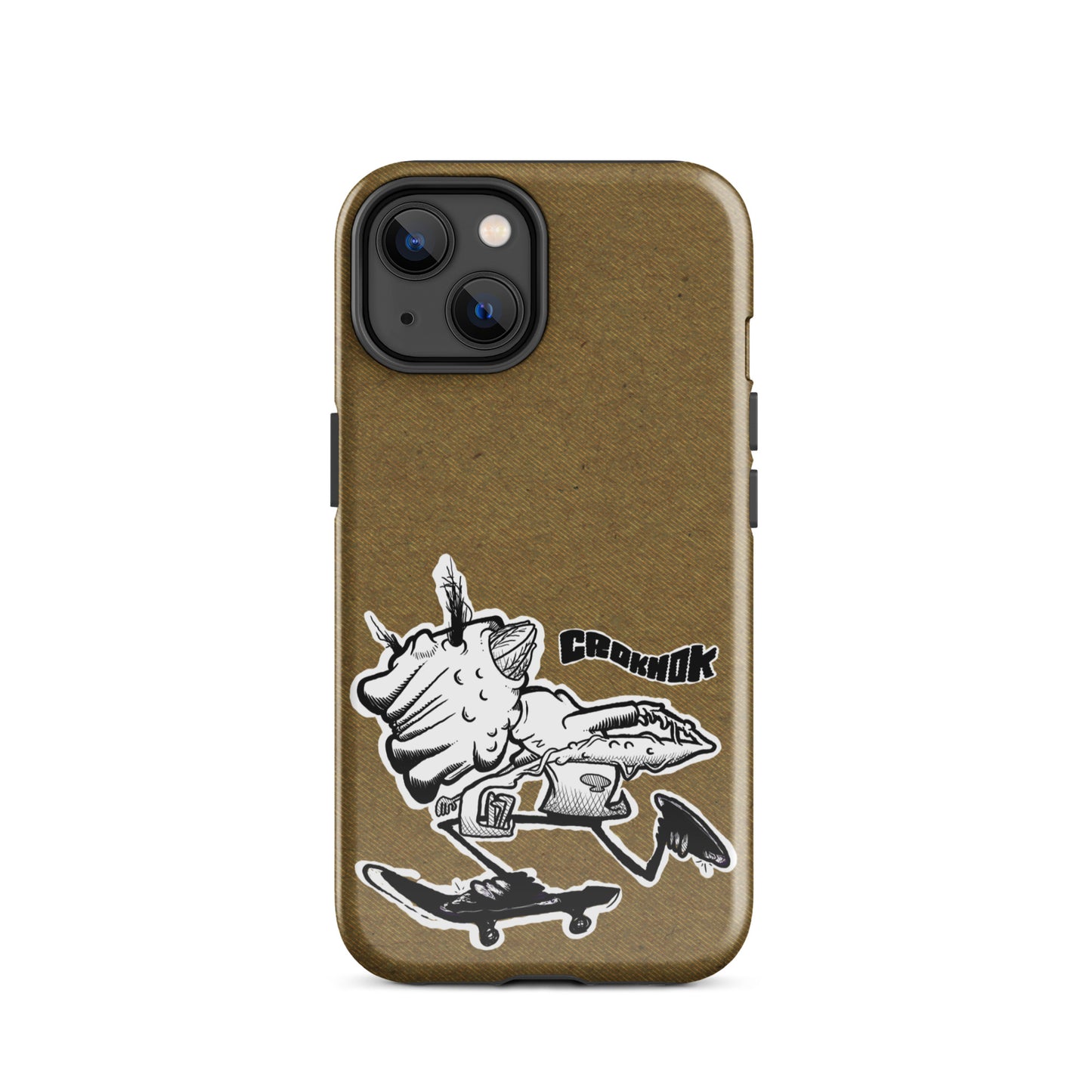 iPhone case - Skateboarding AS0036 Brown