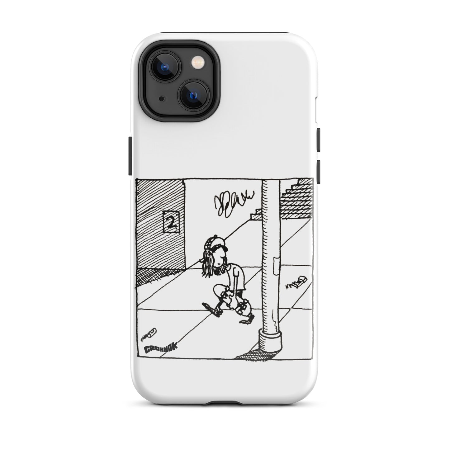 iphone case - skateboarding comics 2308