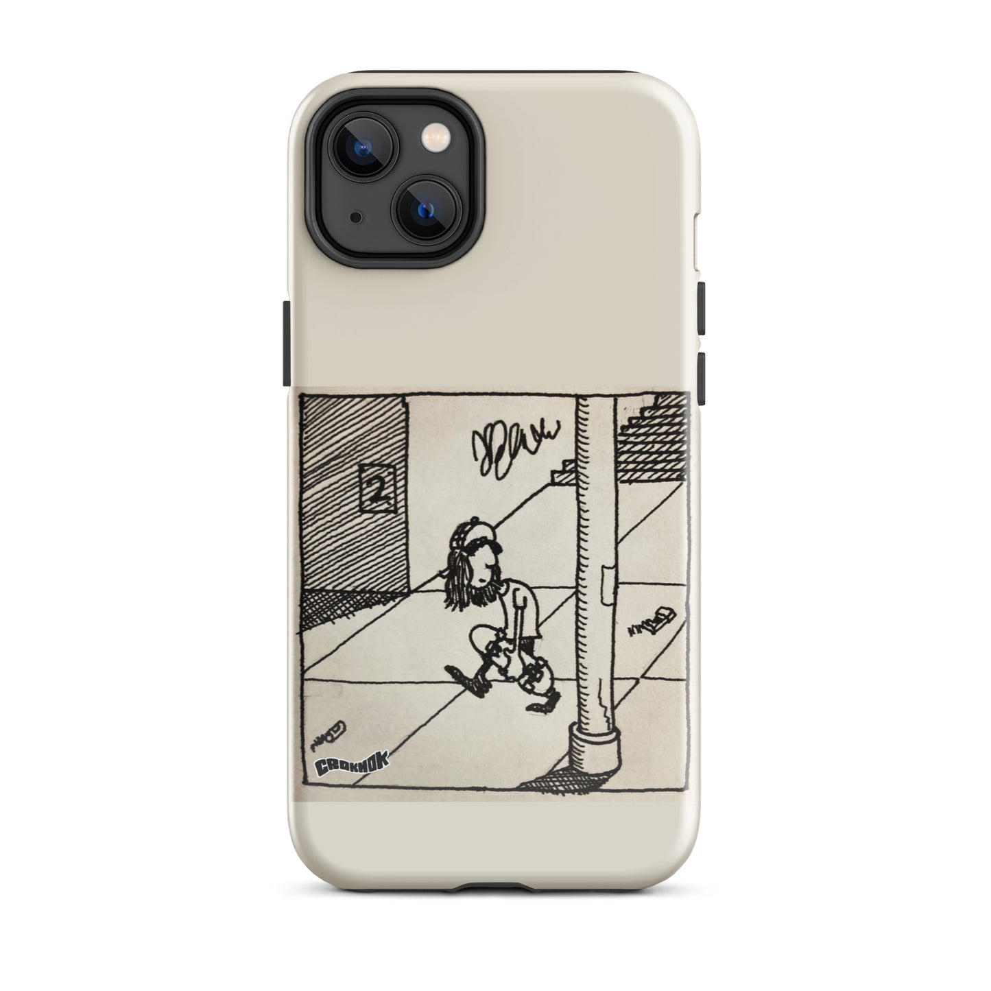 iphone case - skateboarding comics 2308