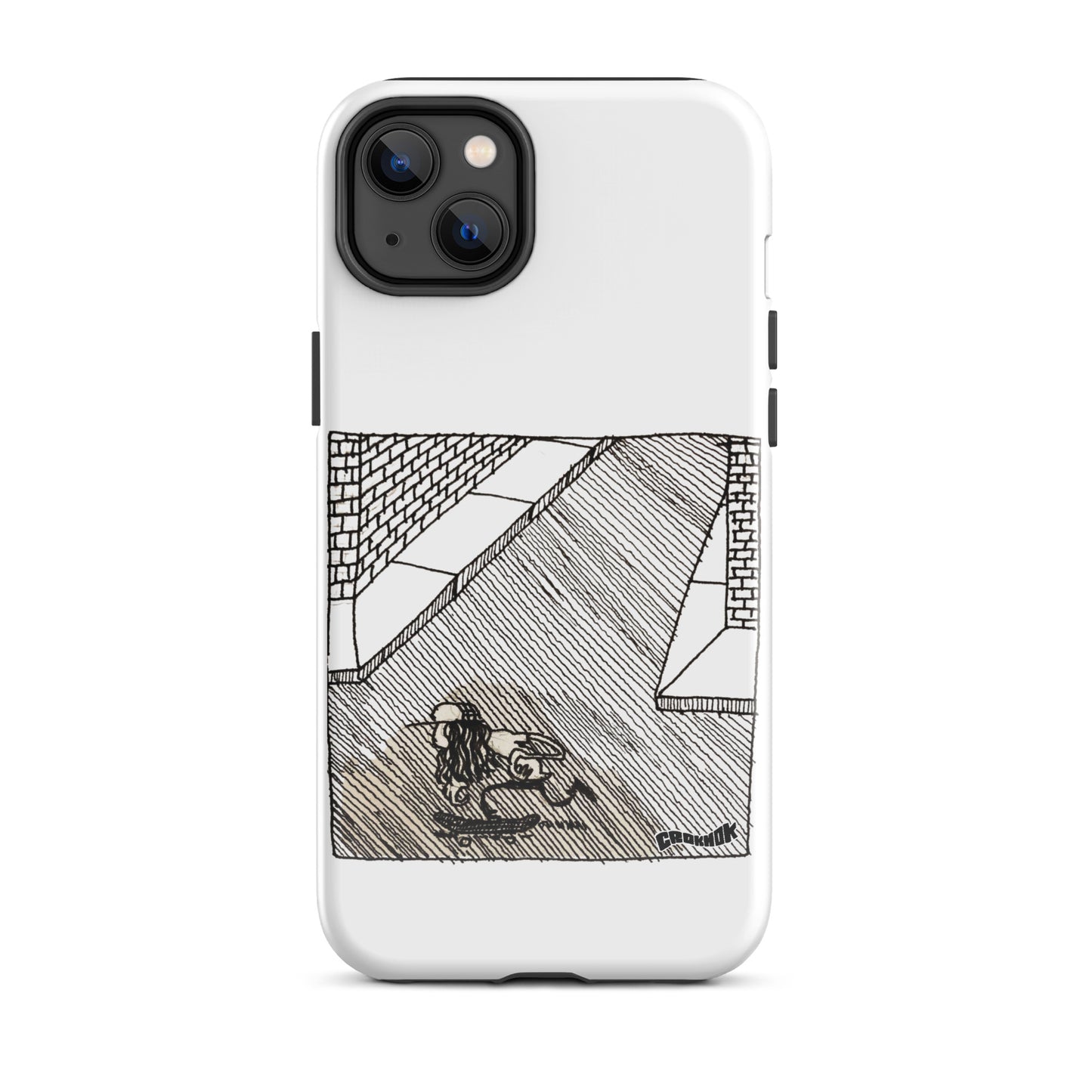 iphone case - skateboarding comics 2309