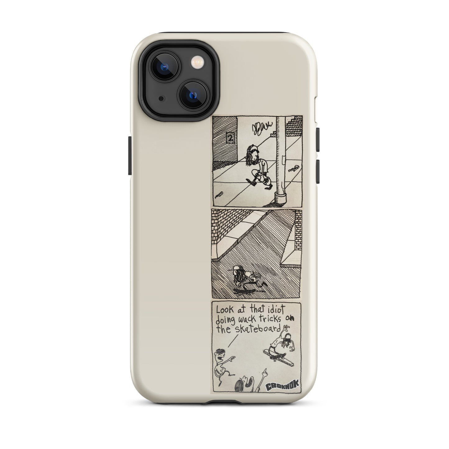 iphone case - skateboarding comics 2308