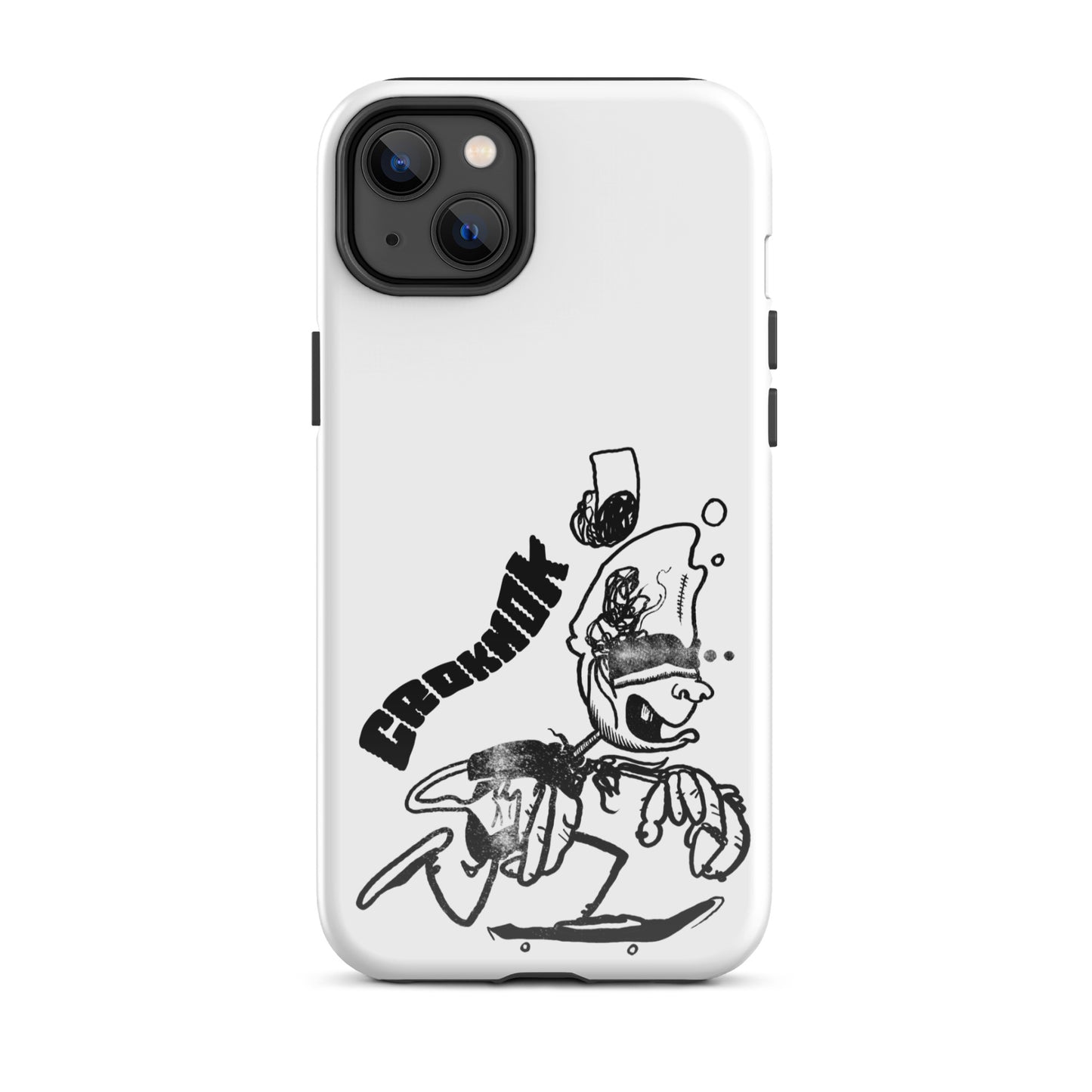 iPhone case - Skateboarding AS0016 White