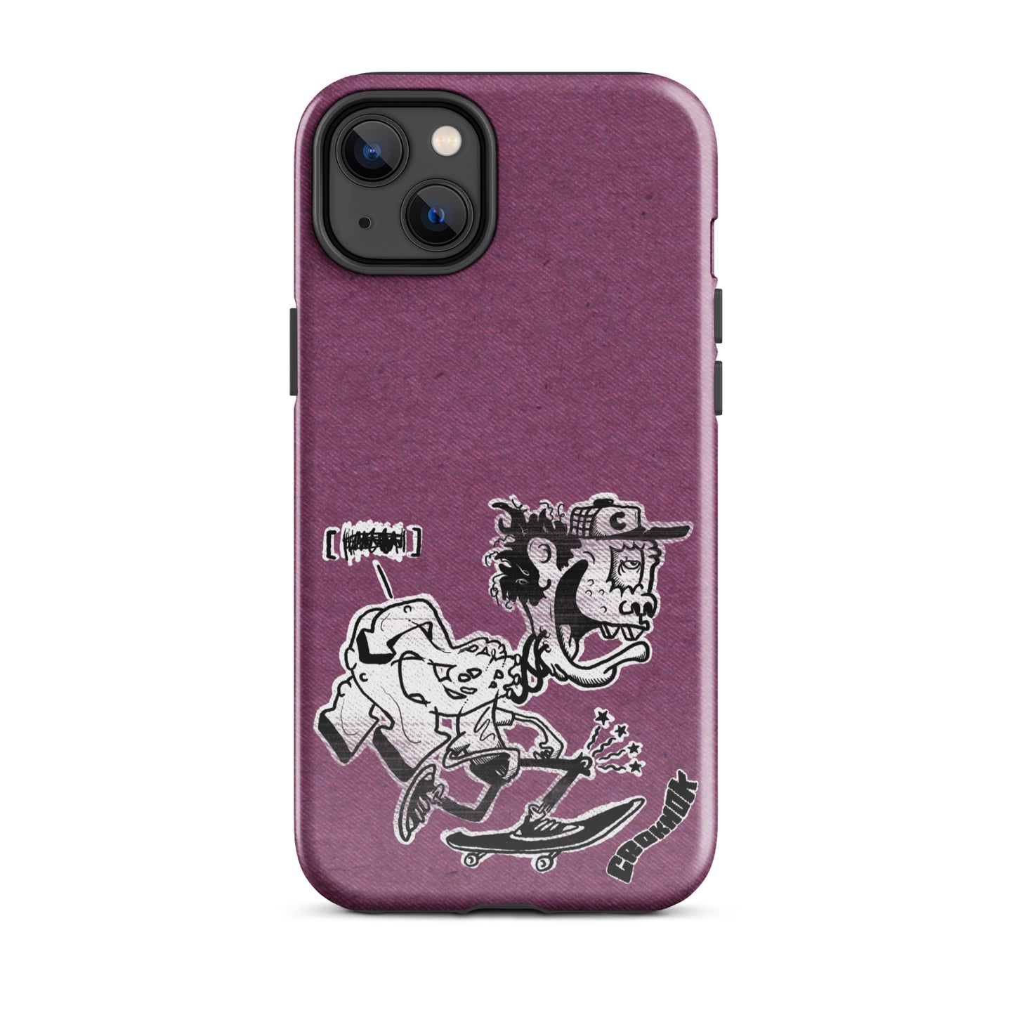 iPhone case - Skateboarding AS0017 Pink