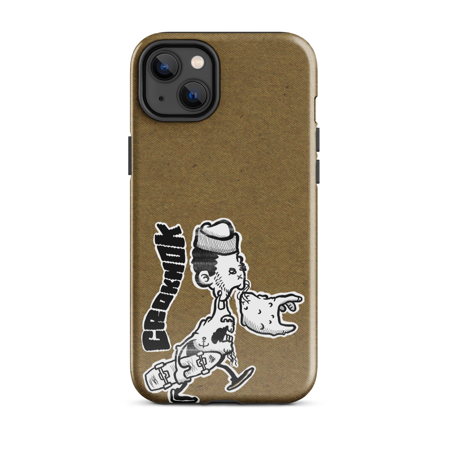 iPhone case - Skateboarding AS0010 Brown