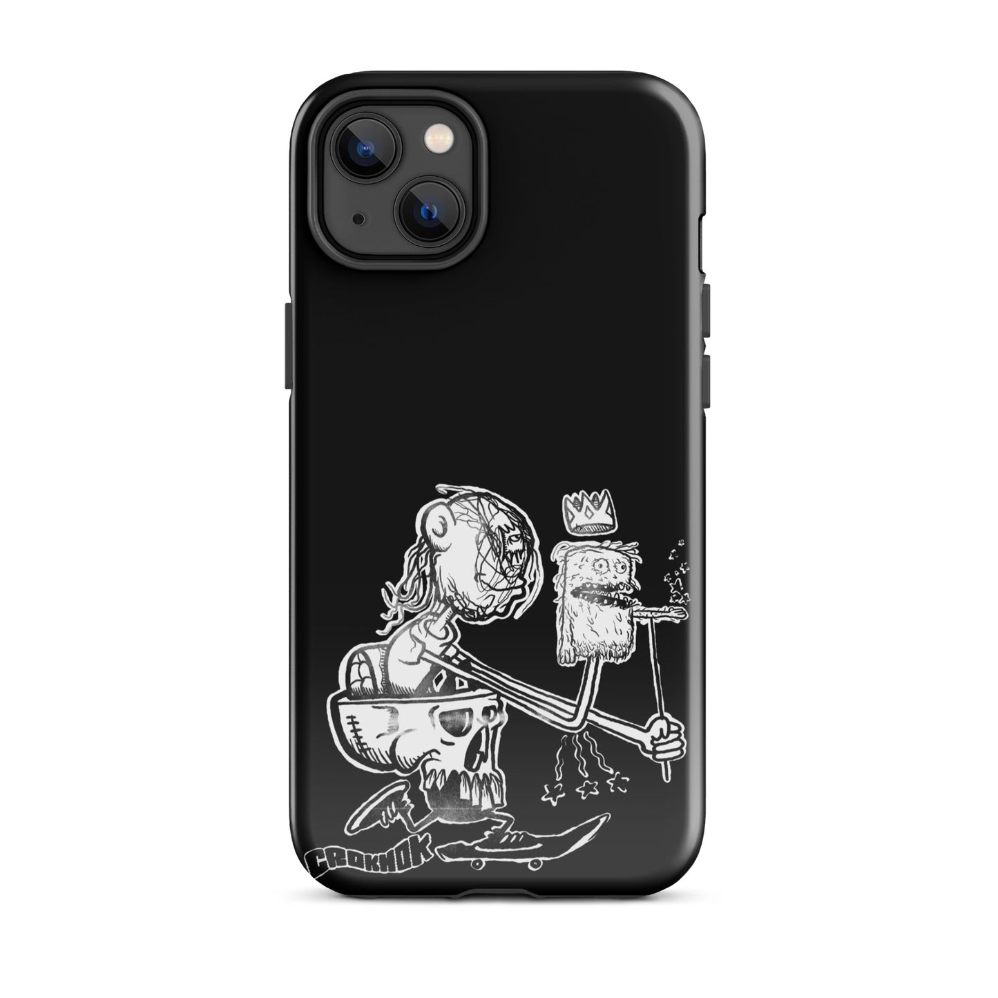 iPhone case - Skateboarding AS0019 Black