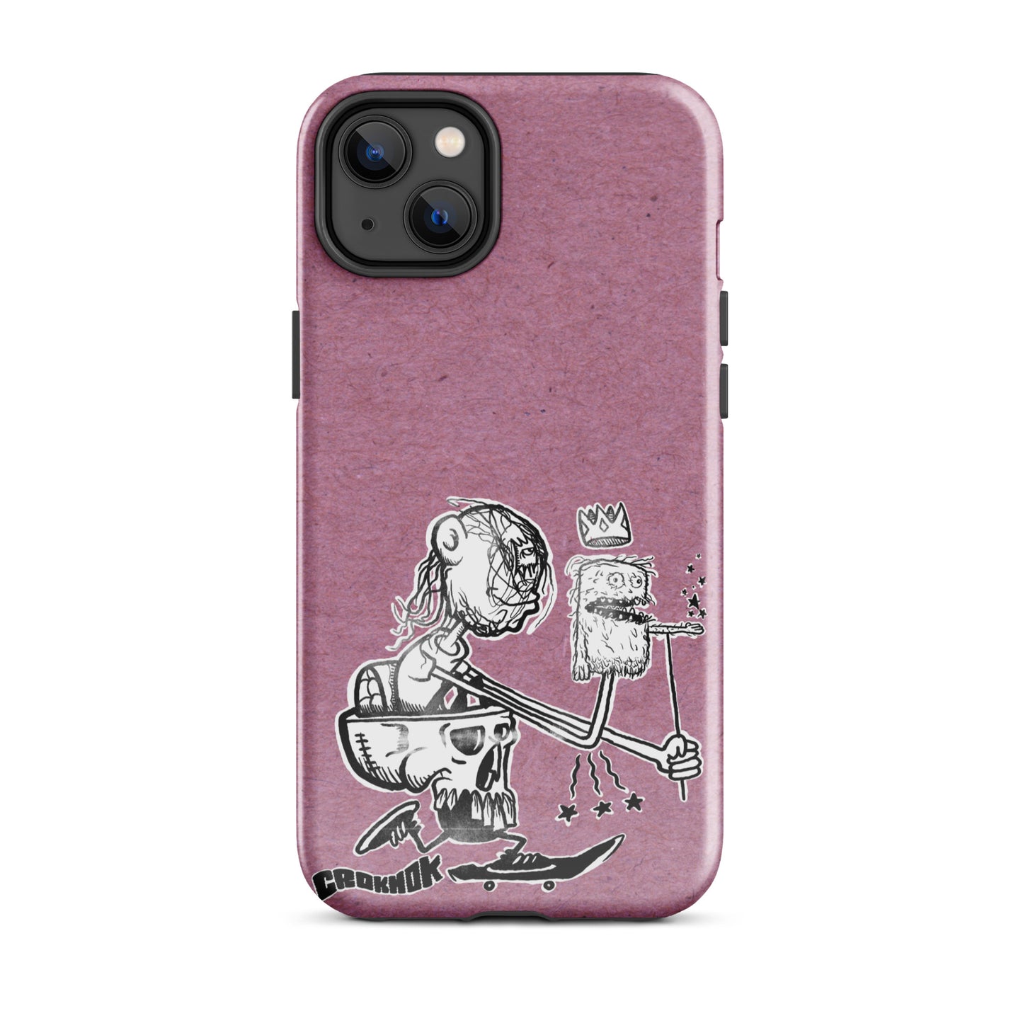 iPhone case - Skateboarding AS0019 Pink