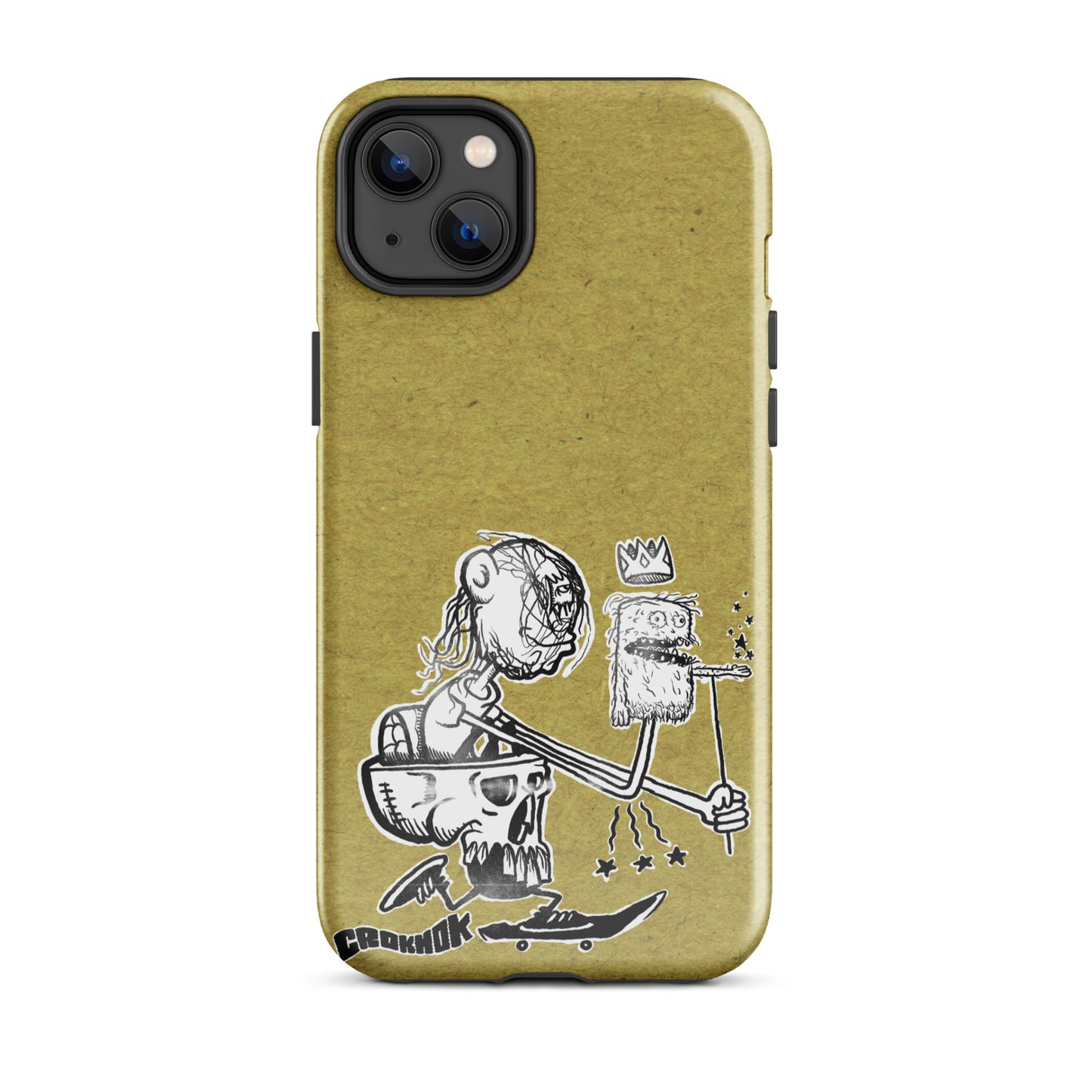 iPhone case - Skateboarding AS0019 Yellow