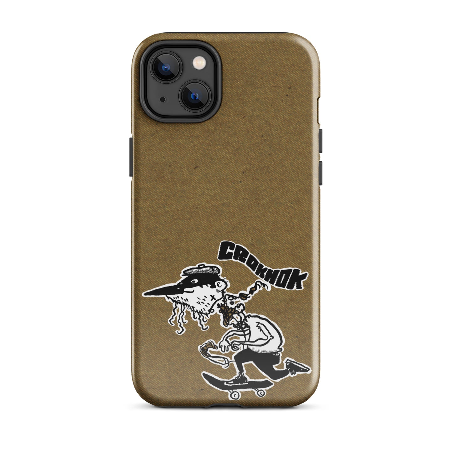 iPhone case - Skateboarding AS0013 Brown