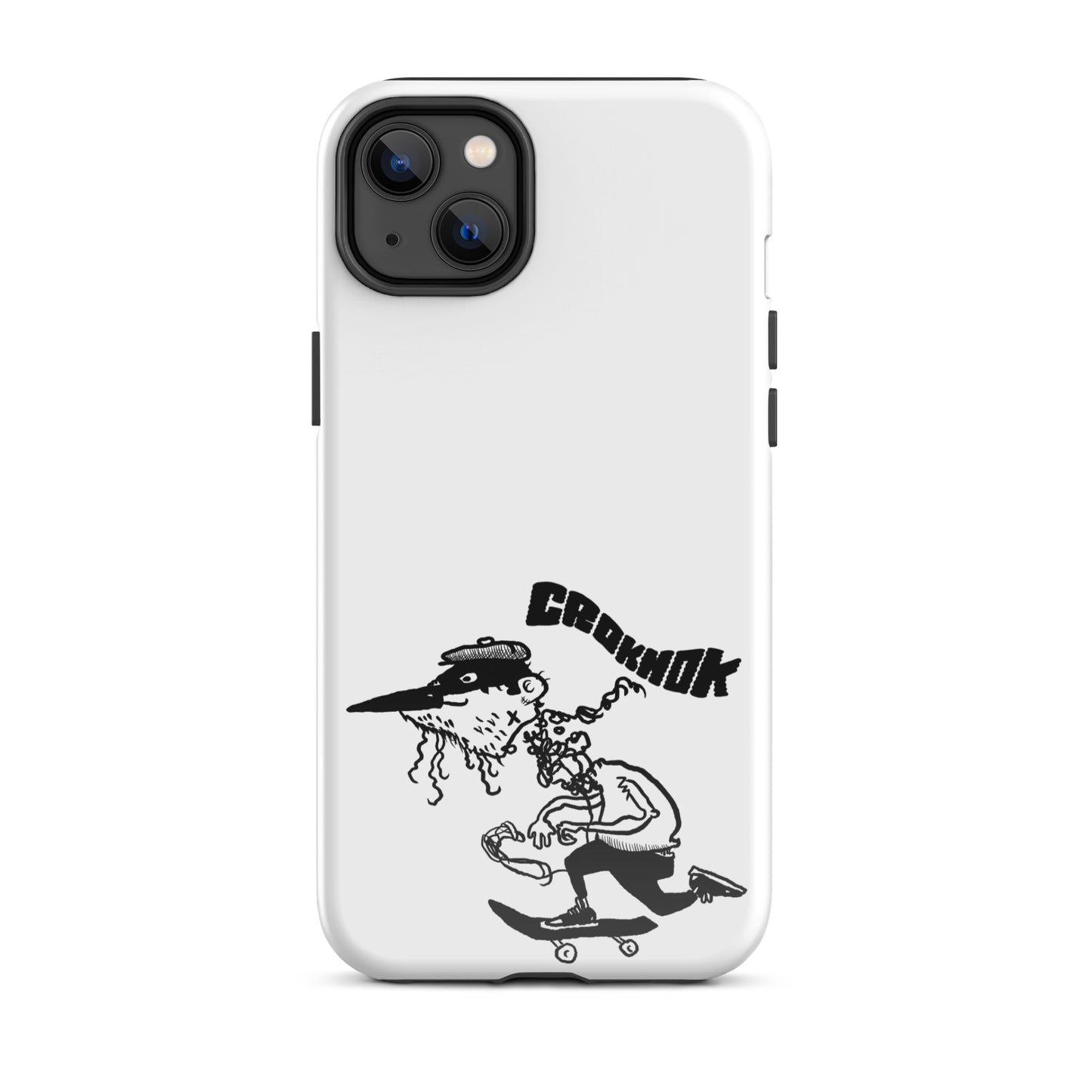 iPhone case - Skateboarding AS0013 White