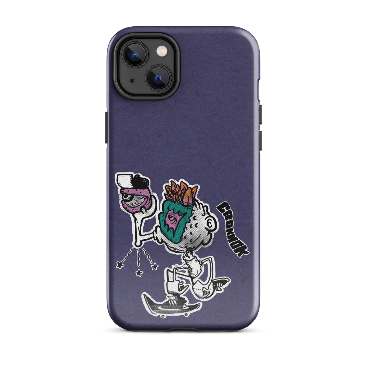 iPhone case - Skateboarding AS0025 Blue,