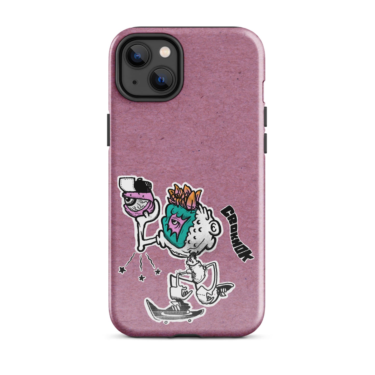 iPhone case - Skateboarding AS0025 Pink