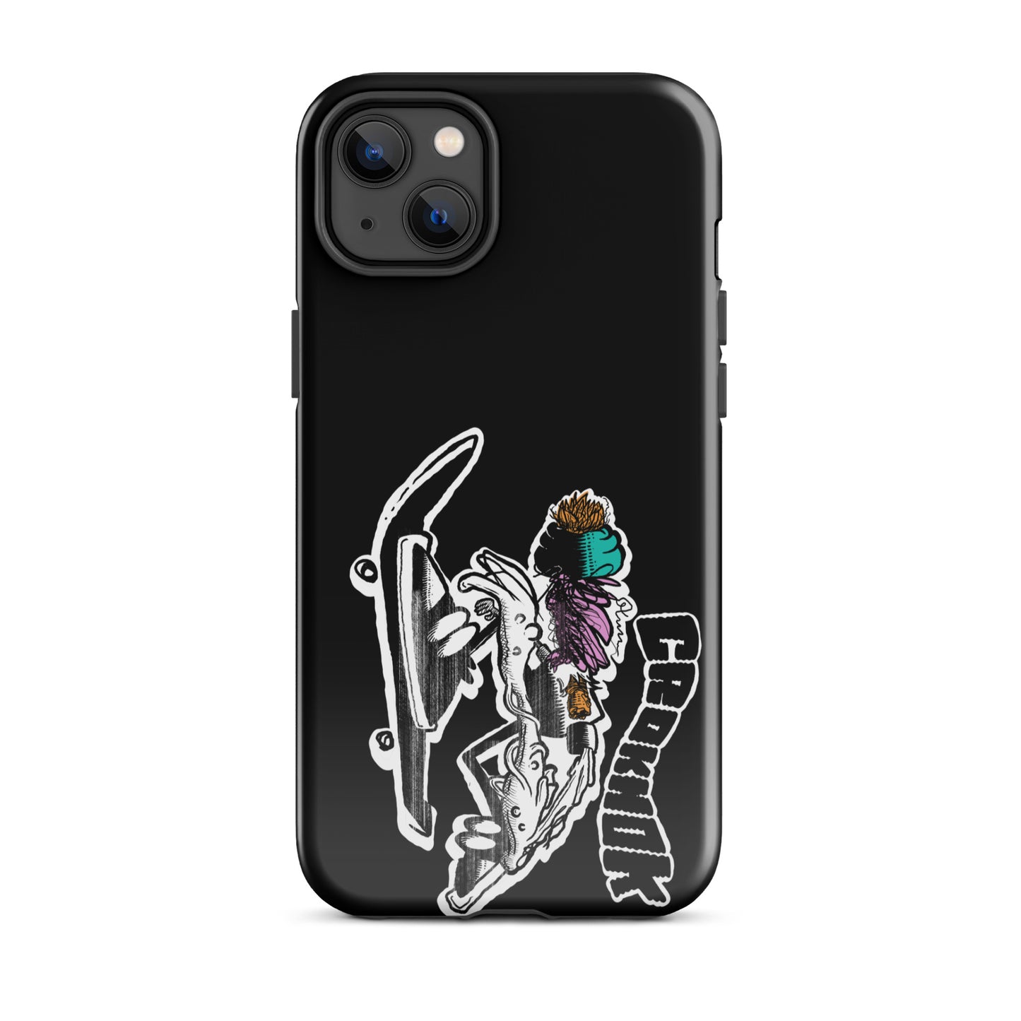 iPhone case - Skateboarding AS0035 Black