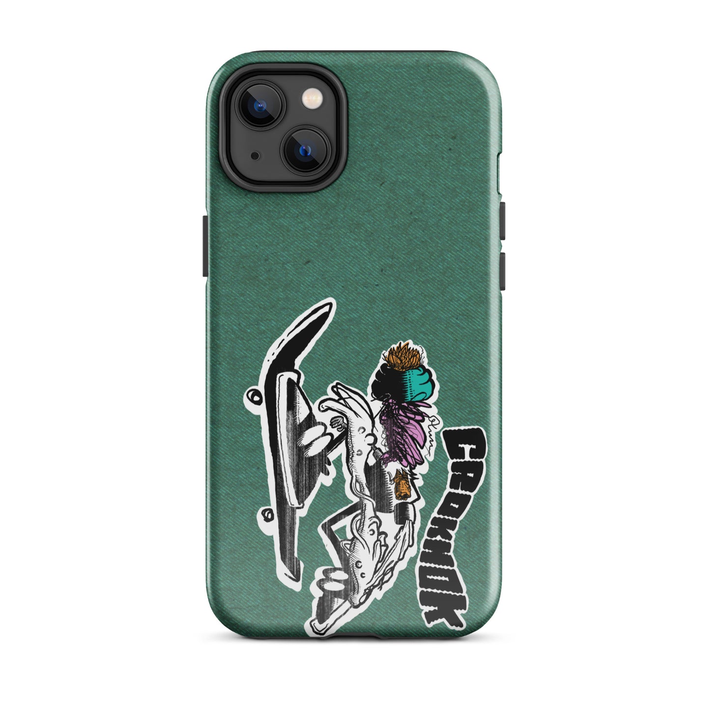 iPhone case - Skateboarding AS0035 Green