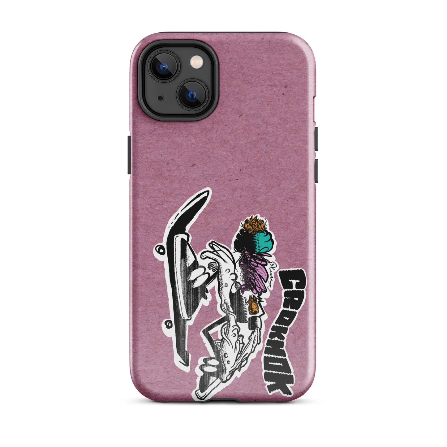 iPhone case - Skateboarding AS0035 Pink