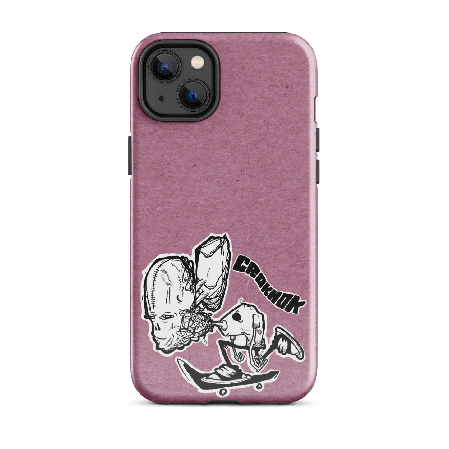 iPhone case - Skateboarding AS0037 Pink