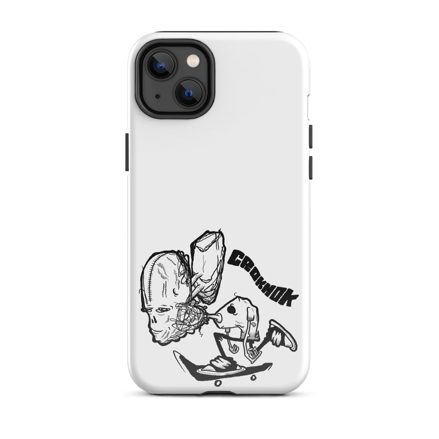 iPhone case - Skateboarding AS0037 White