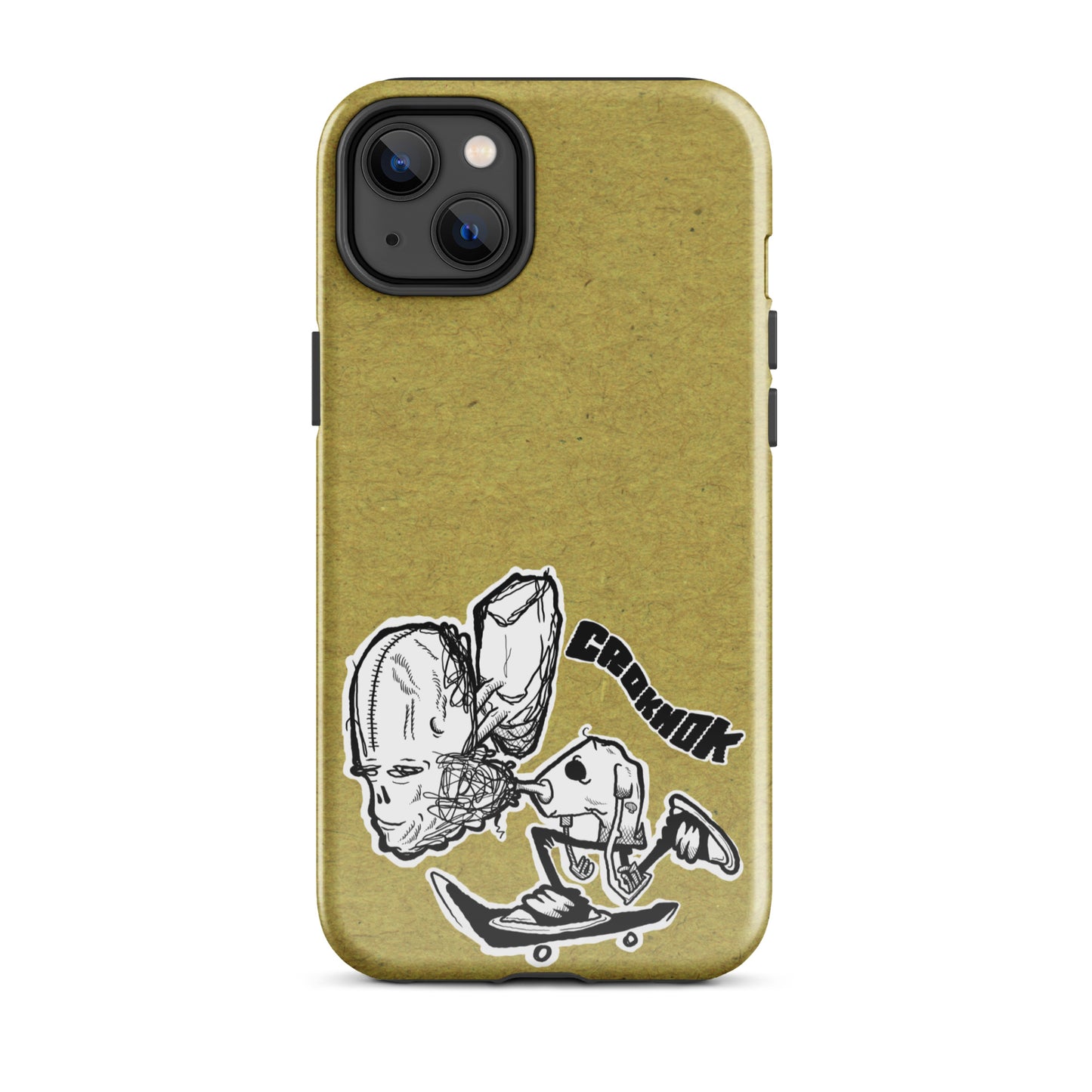 iPhone case - Skateboarding AS0037 Yellow