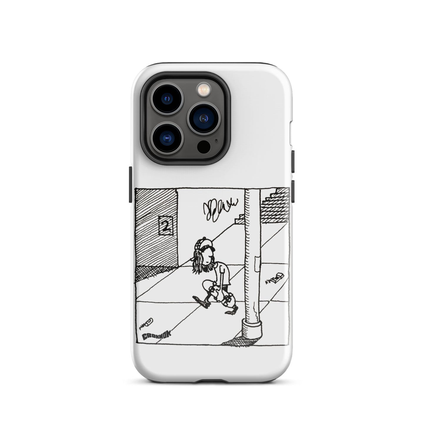 iphone case - skateboarding comics 2308