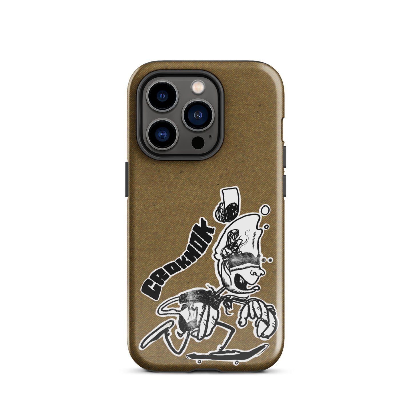 iPhone case - Skateboarding AS0016 Brown