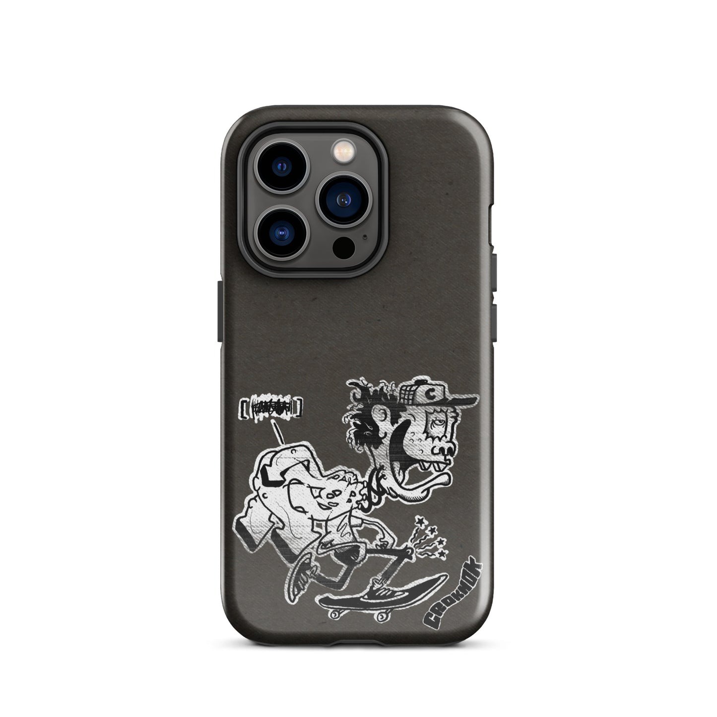 iPhone case - Skateboarding AS0017 Grey