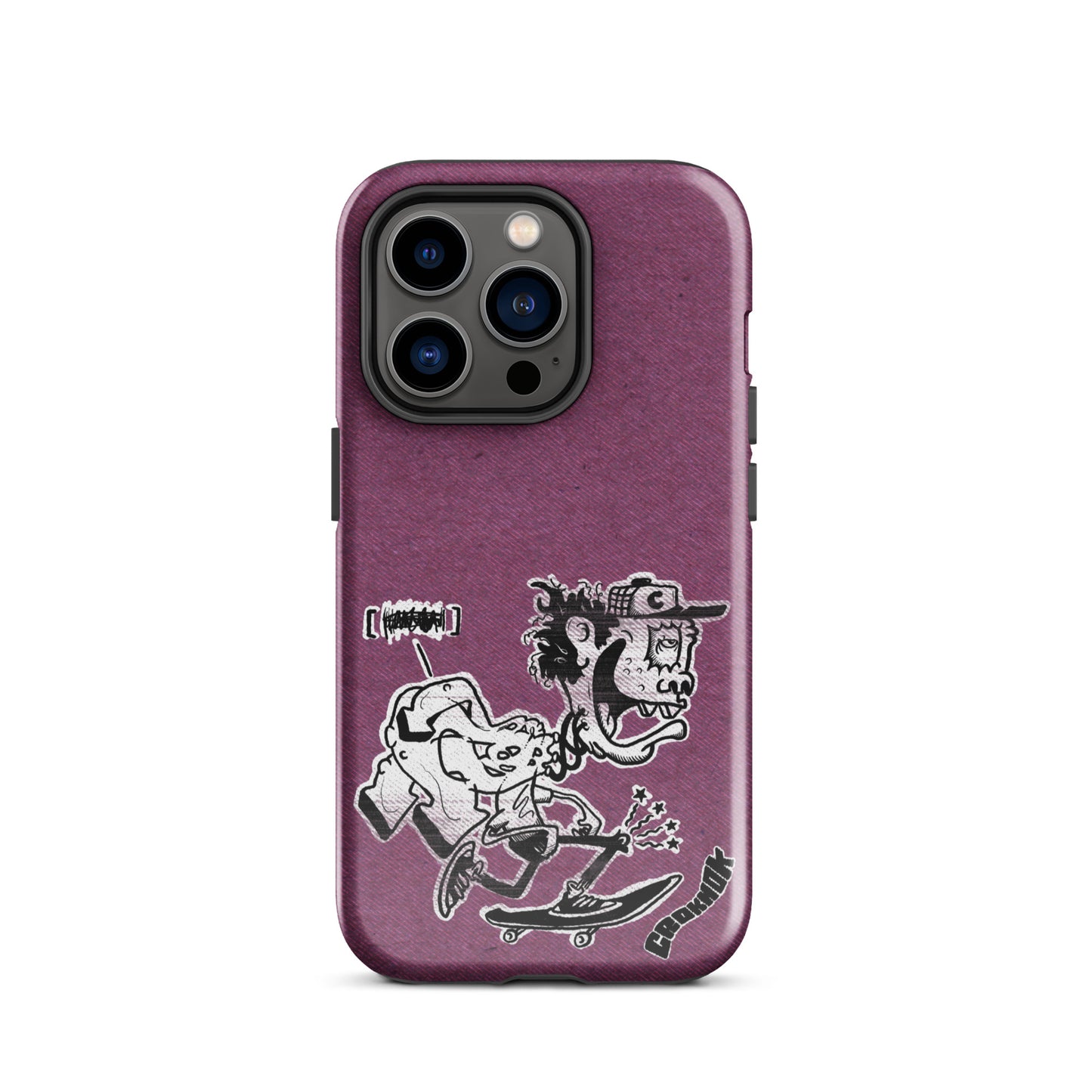 iPhone case - Skateboarding AS0017 Pink