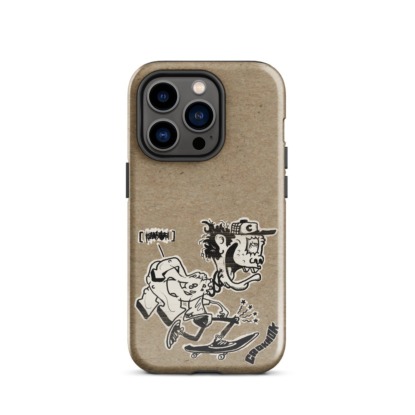 iPhone case - Skateboarding AS0017 Beigh