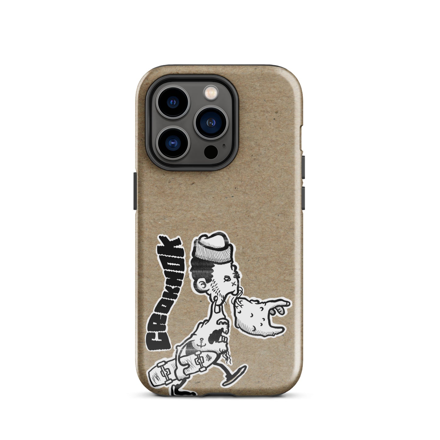 iPhone case - Skateboarding AS0010 Beigh