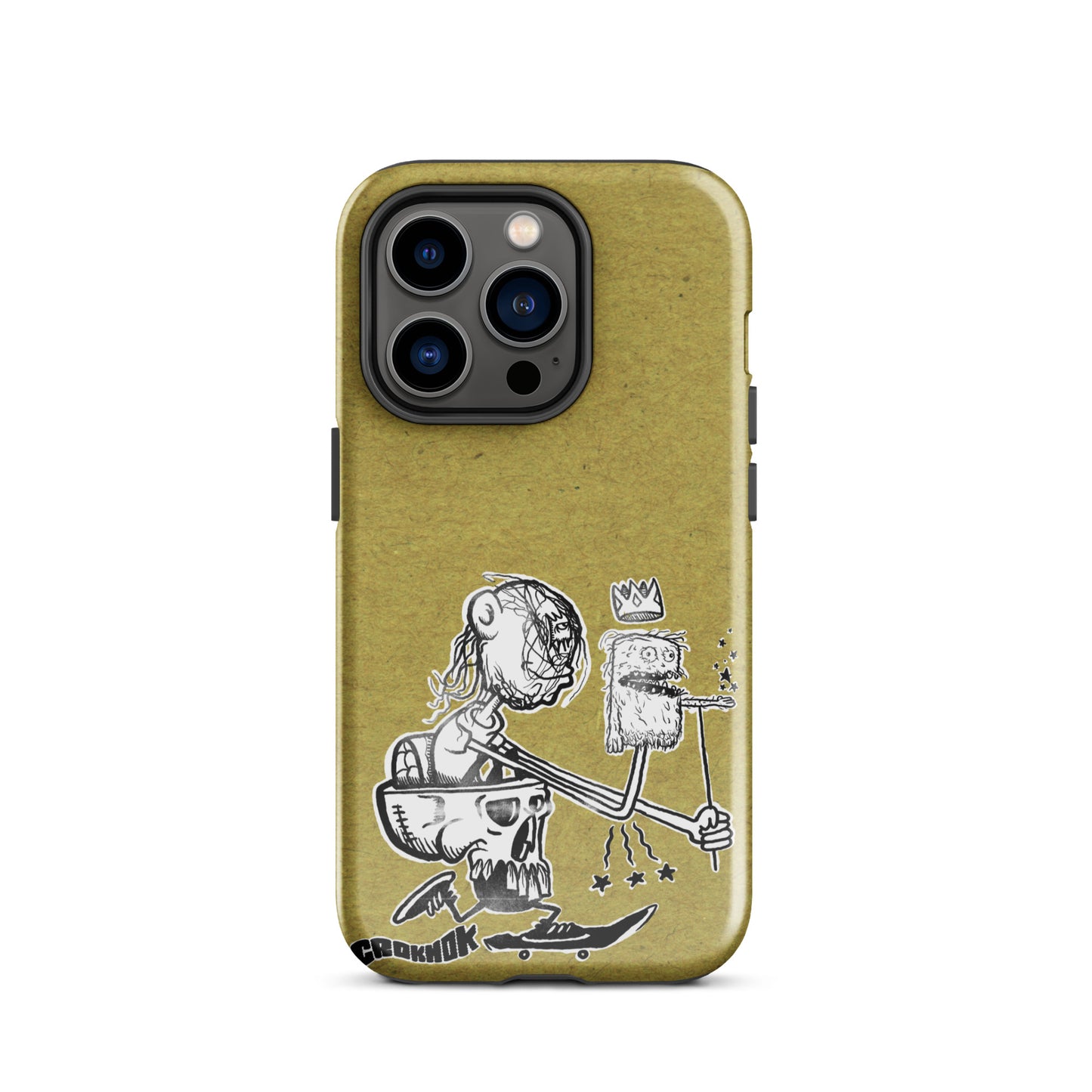 iPhone case - Skateboarding AS0019 Yellow