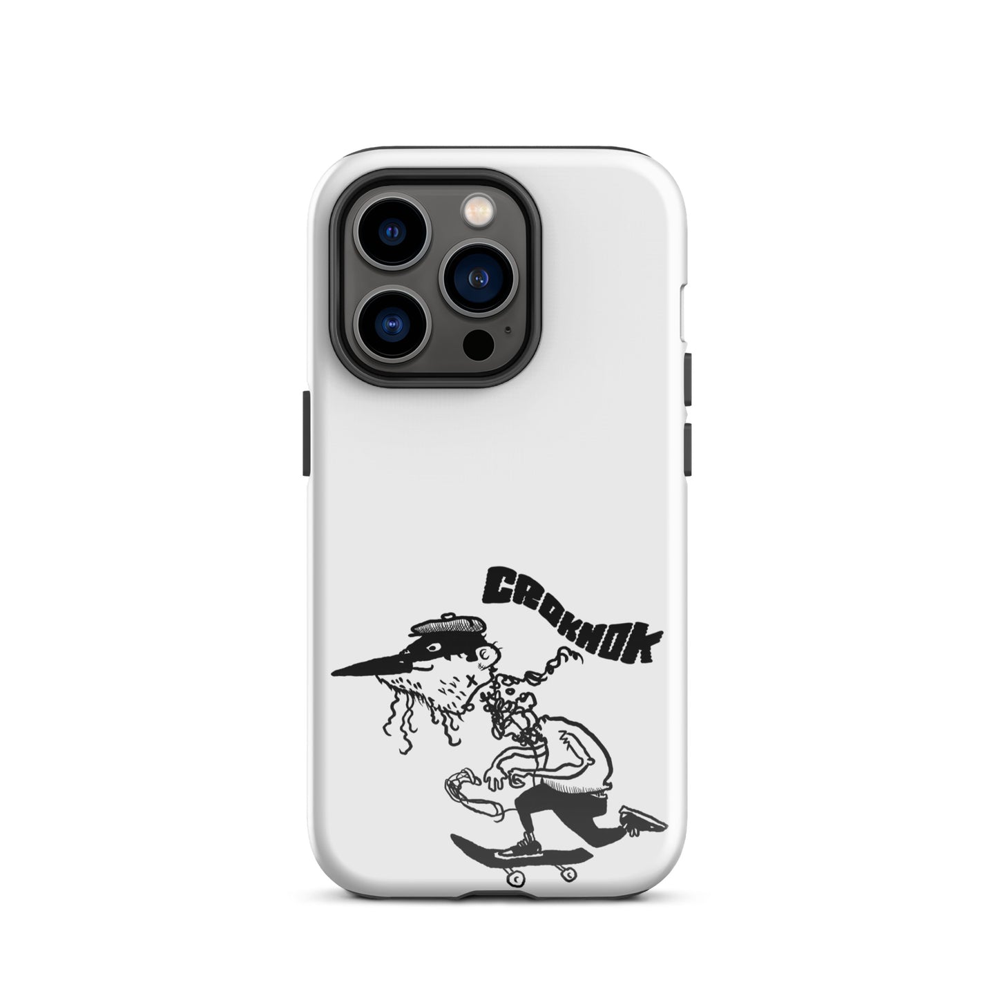 iPhone case - Skateboarding AS0013 White