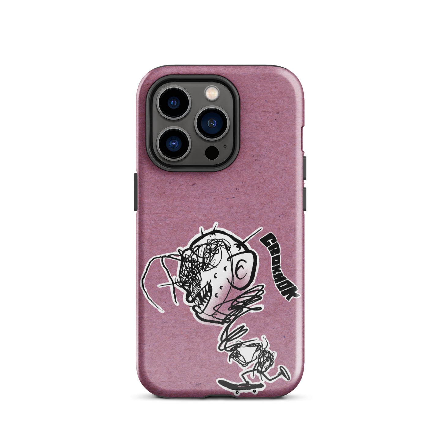 iPhone case - Skateboarding AS0021 Pink