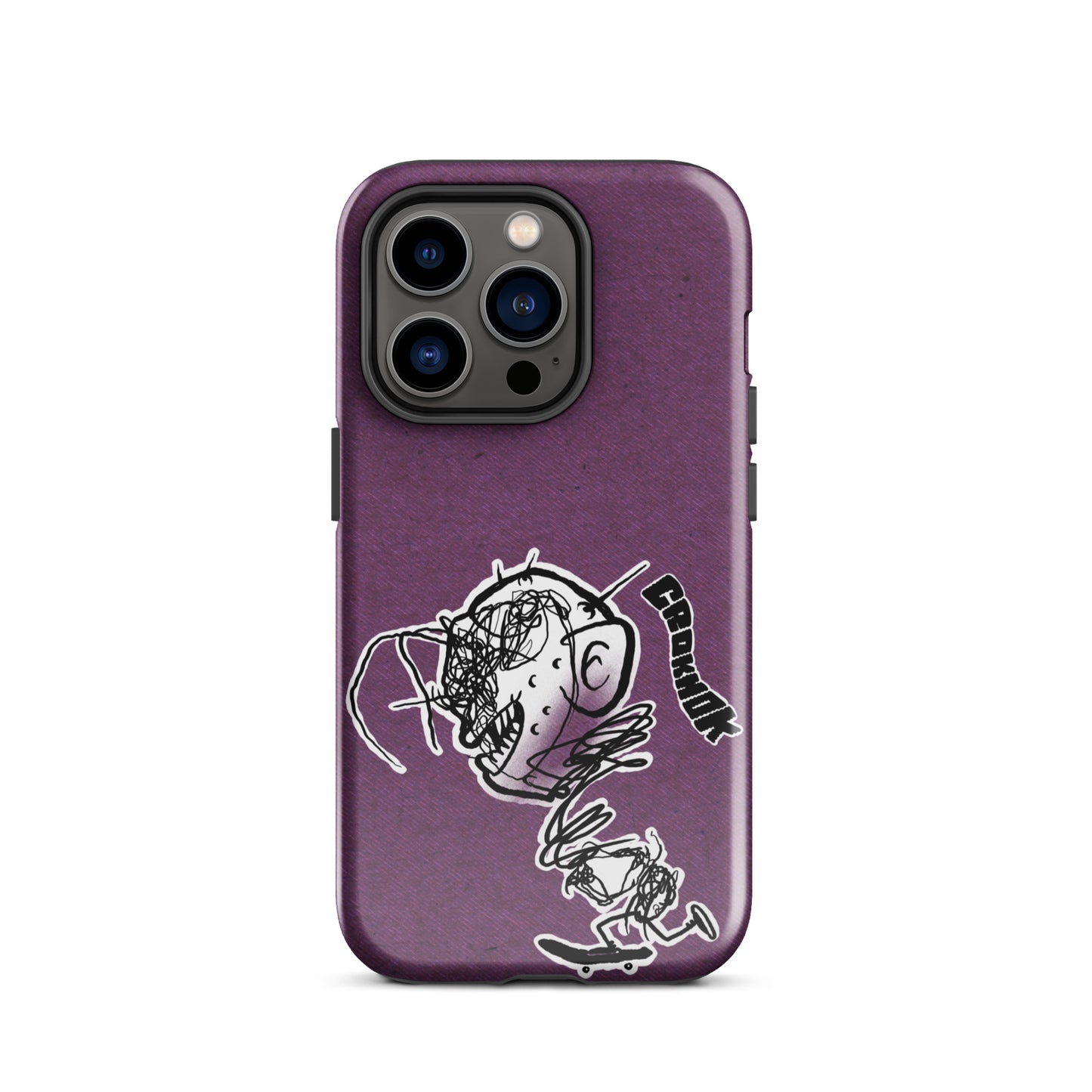 iPhone case - Skateboarding AS0021 Purple