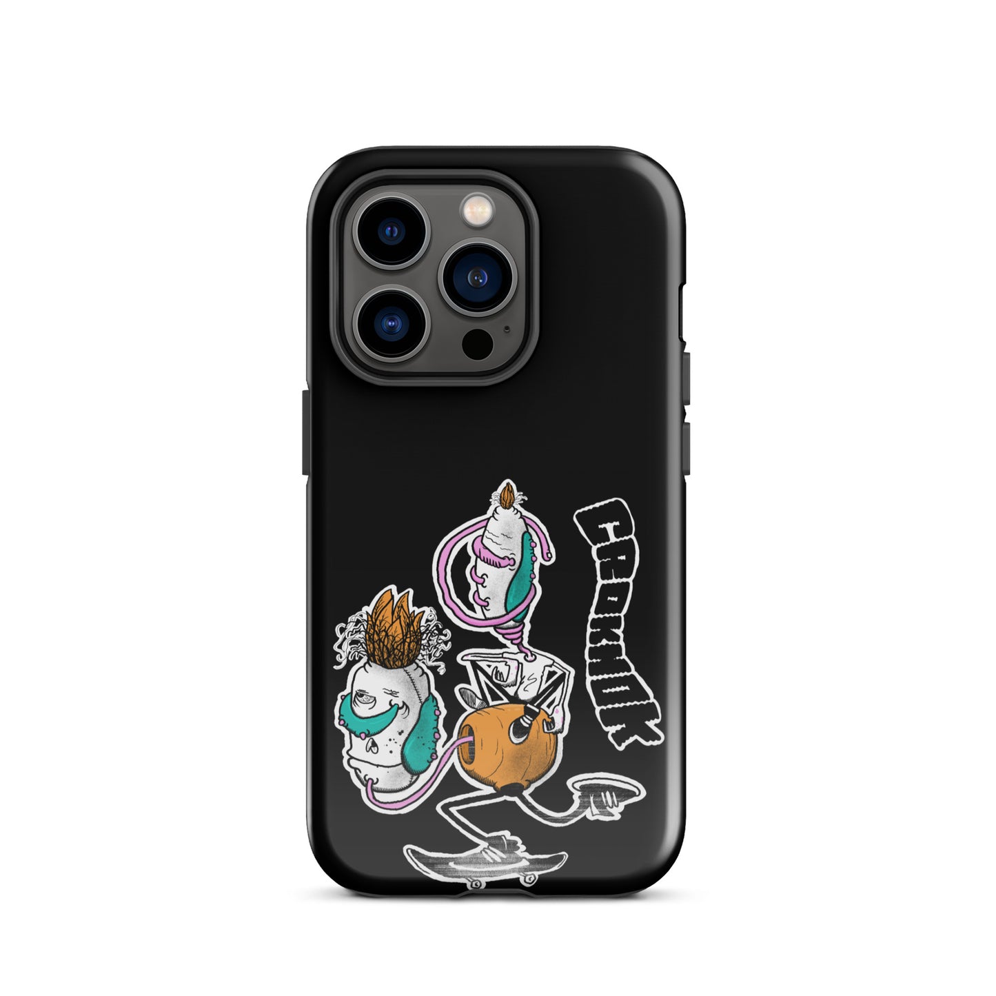 iPhone case - Skateboarding AS0025 Black