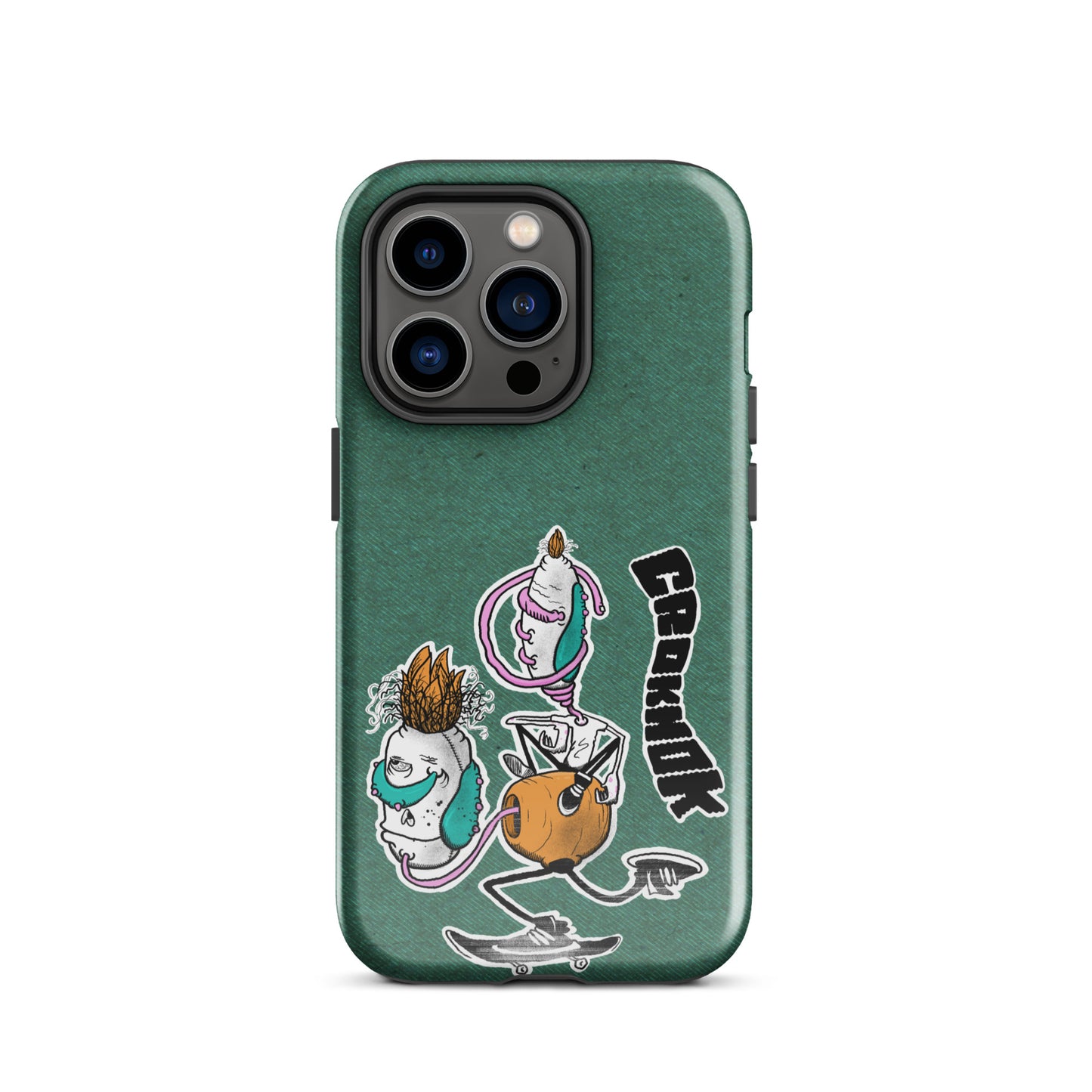 iPhone case - Skateboarding AS0025 Green