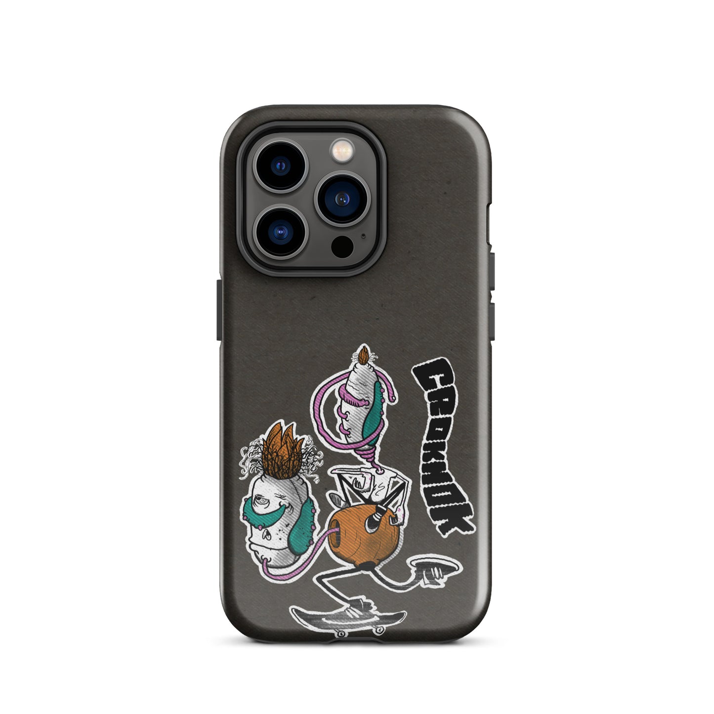 iPhone case - Skateboarding AS0025 Grey