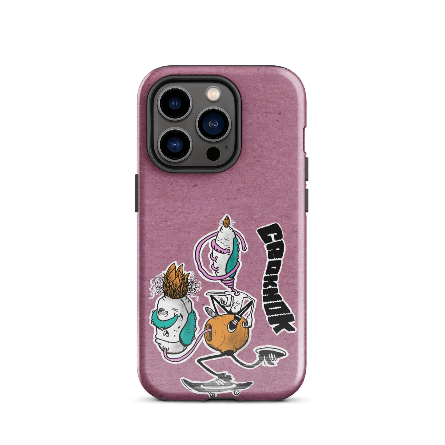 iPhone case - Skateboarding AS0025 Pink