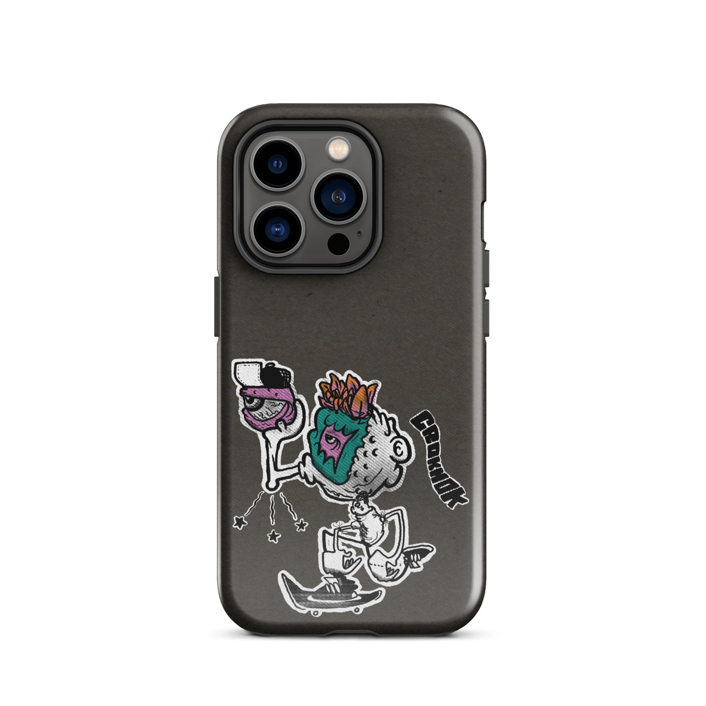 iPhone case - Skateboarding AS0025 grey