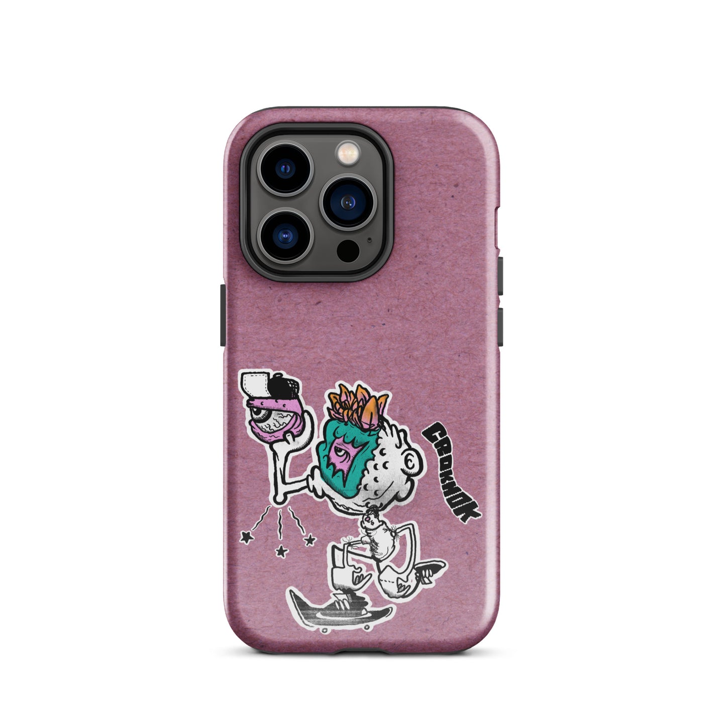 iPhone case - Skateboarding AS0025 Pink