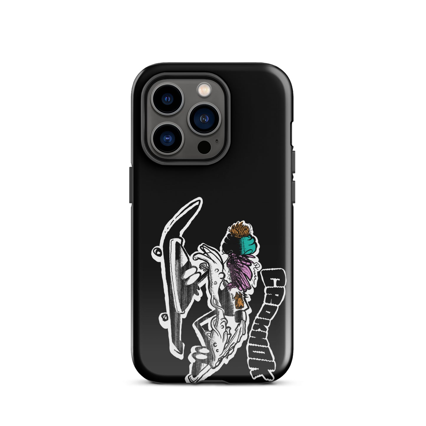 iPhone case - Skateboarding AS0035 Black