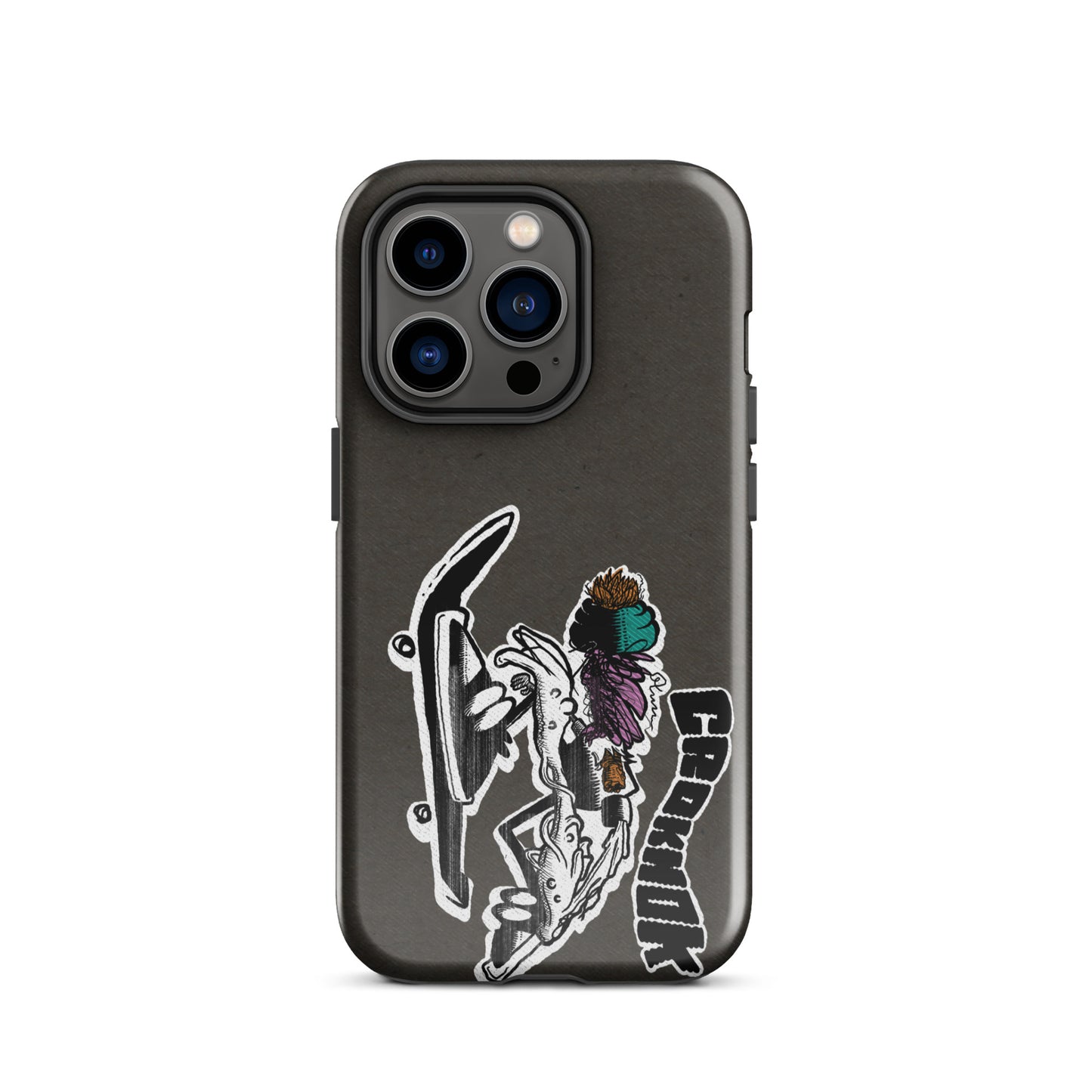 iPhone case - Skateboarding AS0035 Grey