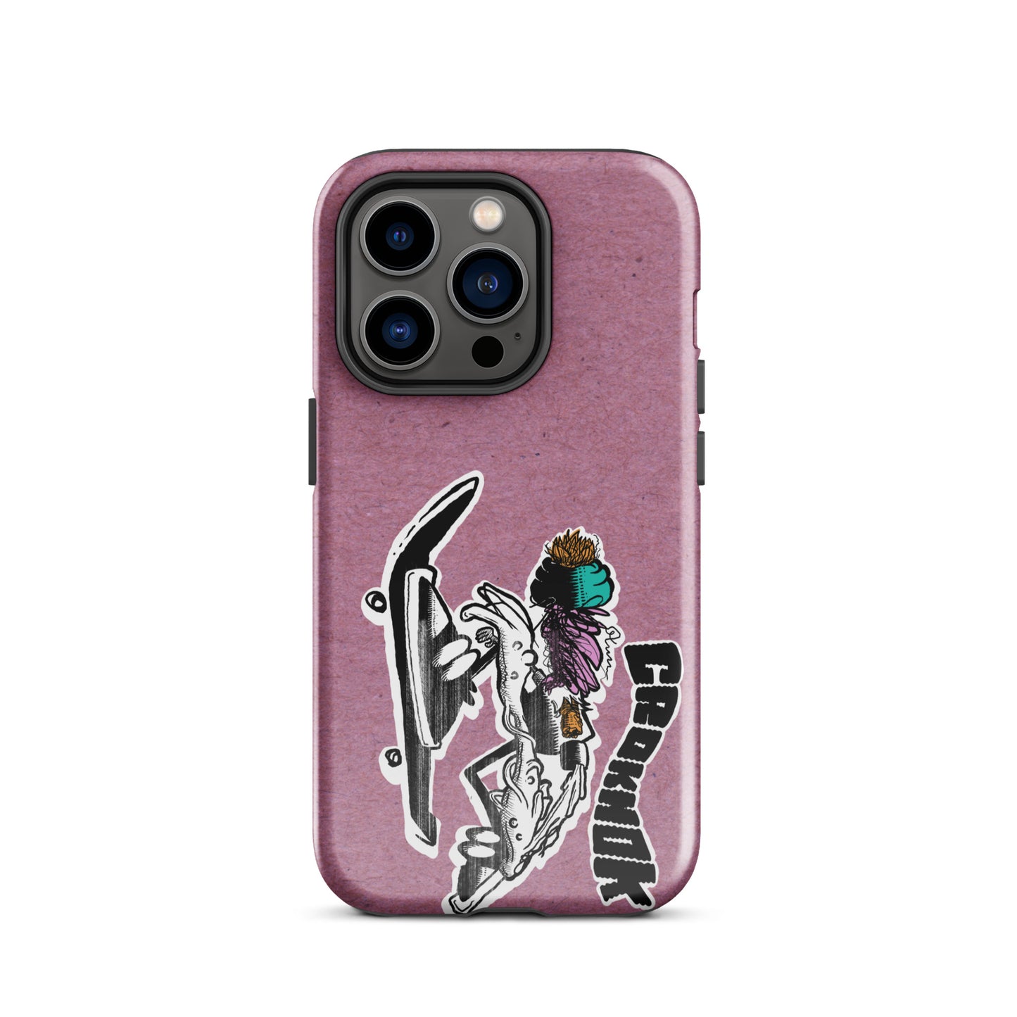 iPhone case - Skateboarding AS0035 Pink