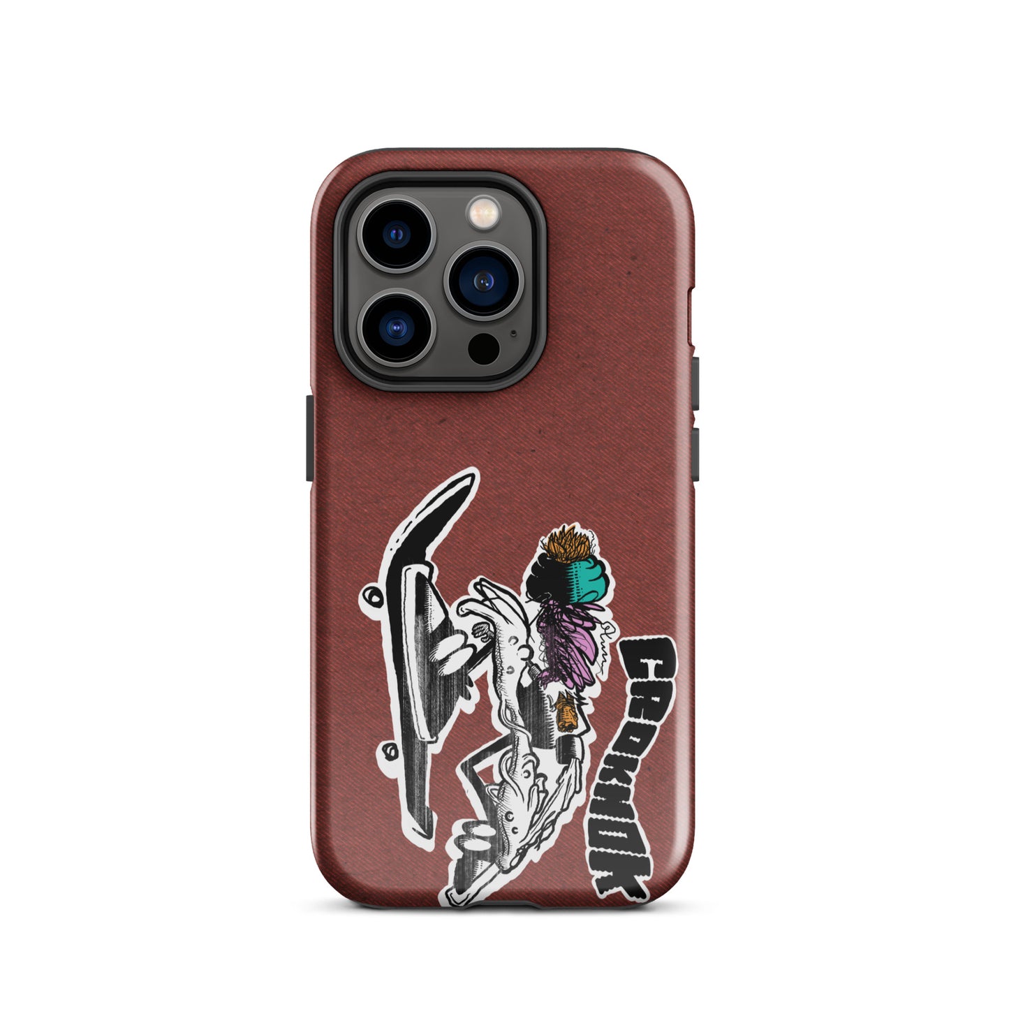 iPhone case - Skateboarding AS0035 Red