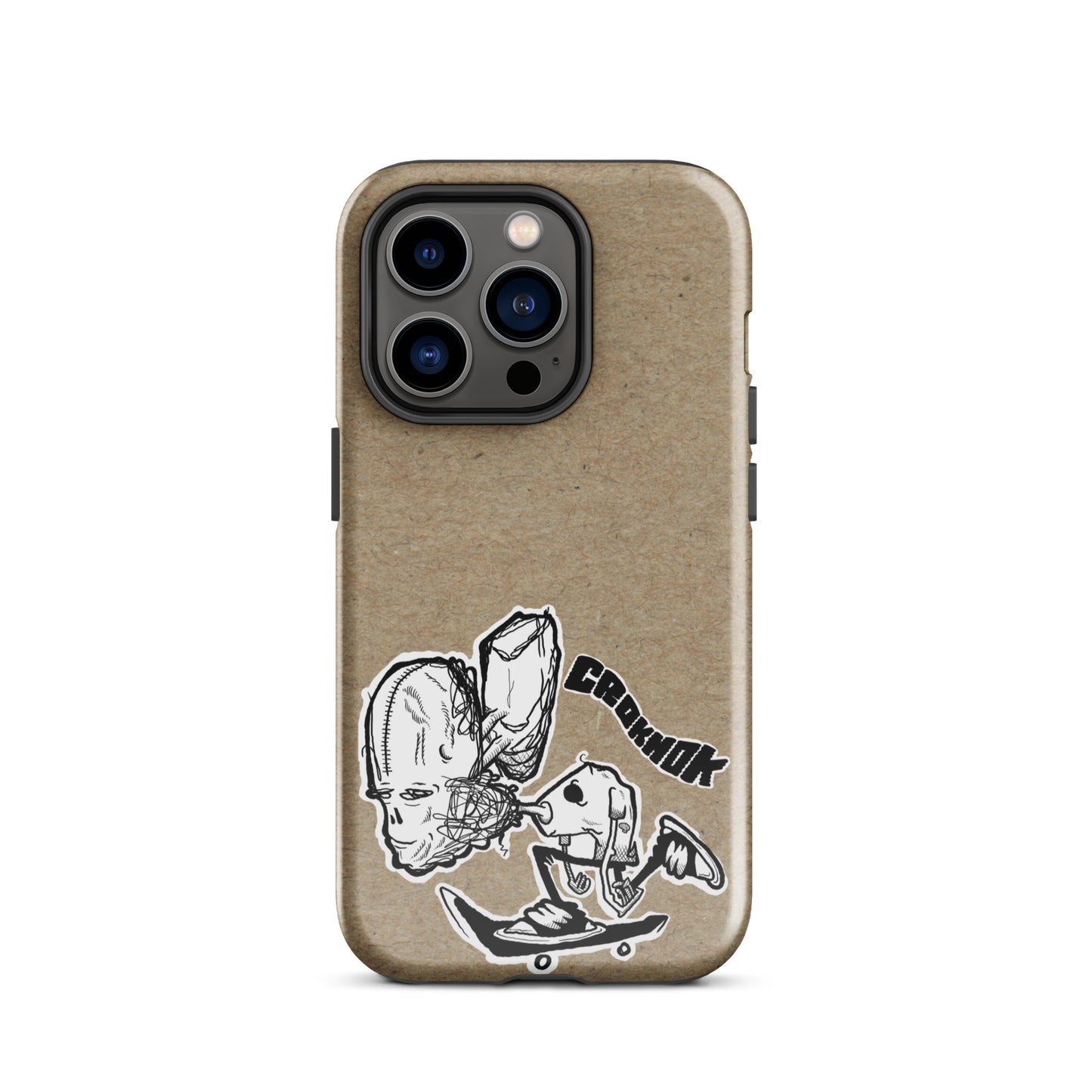 iPhone case - Skateboarding AS0037 Beigh