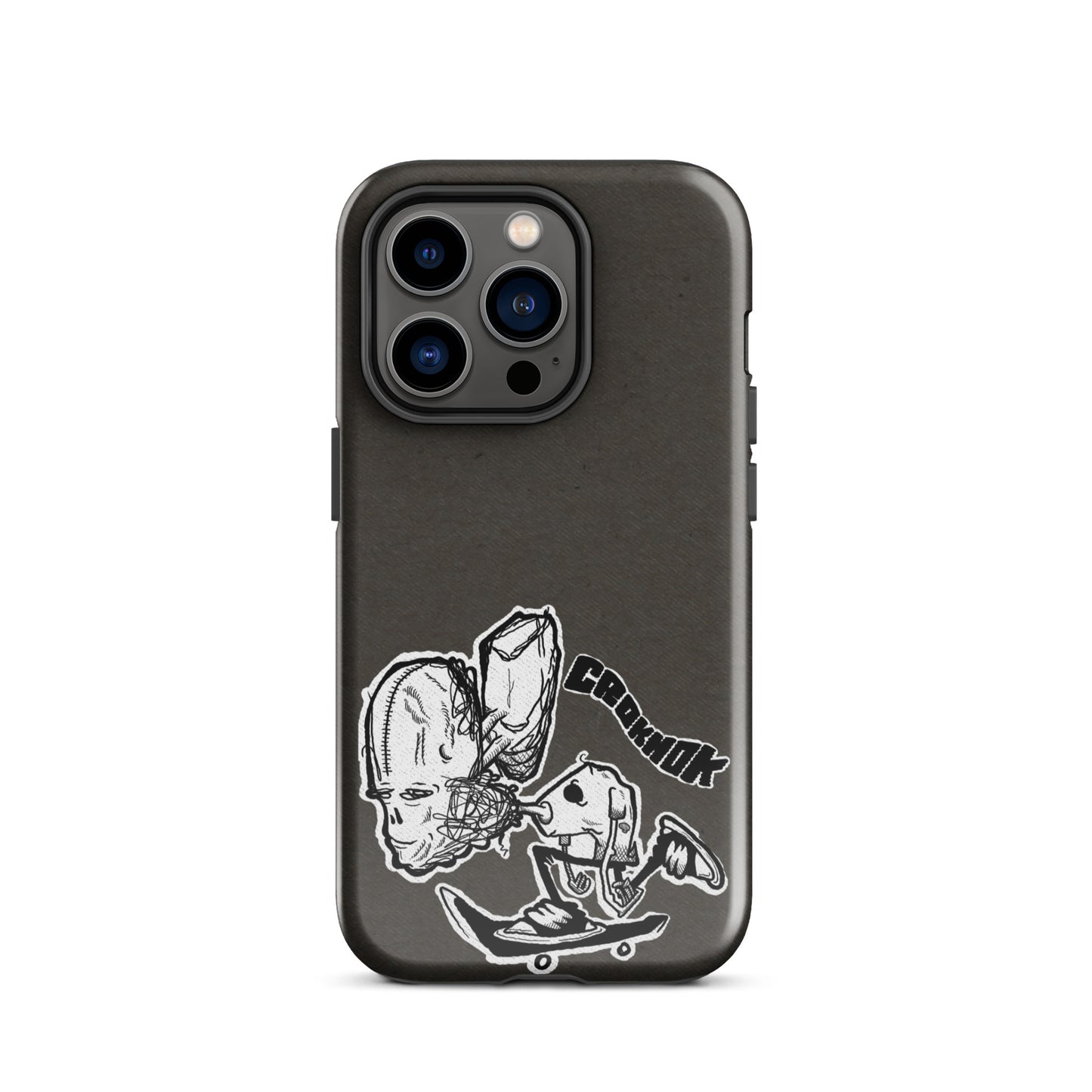 iPhone case - Skateboarding AS0037 Grey